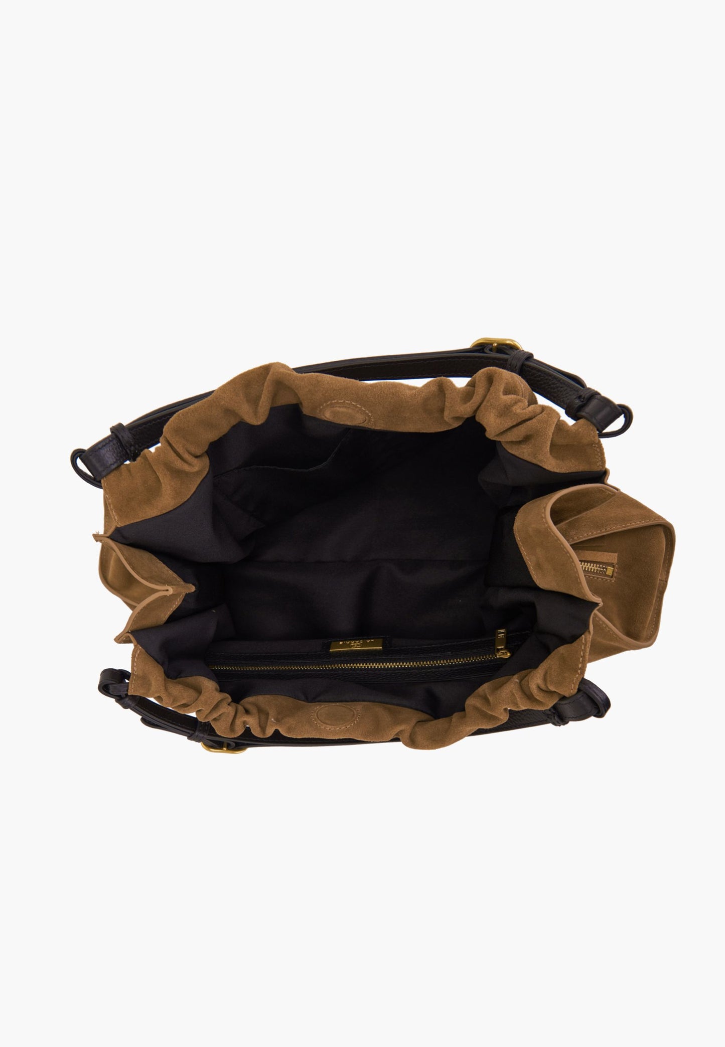 LA CARRIE - Shopping Bag Etnic Cuoio