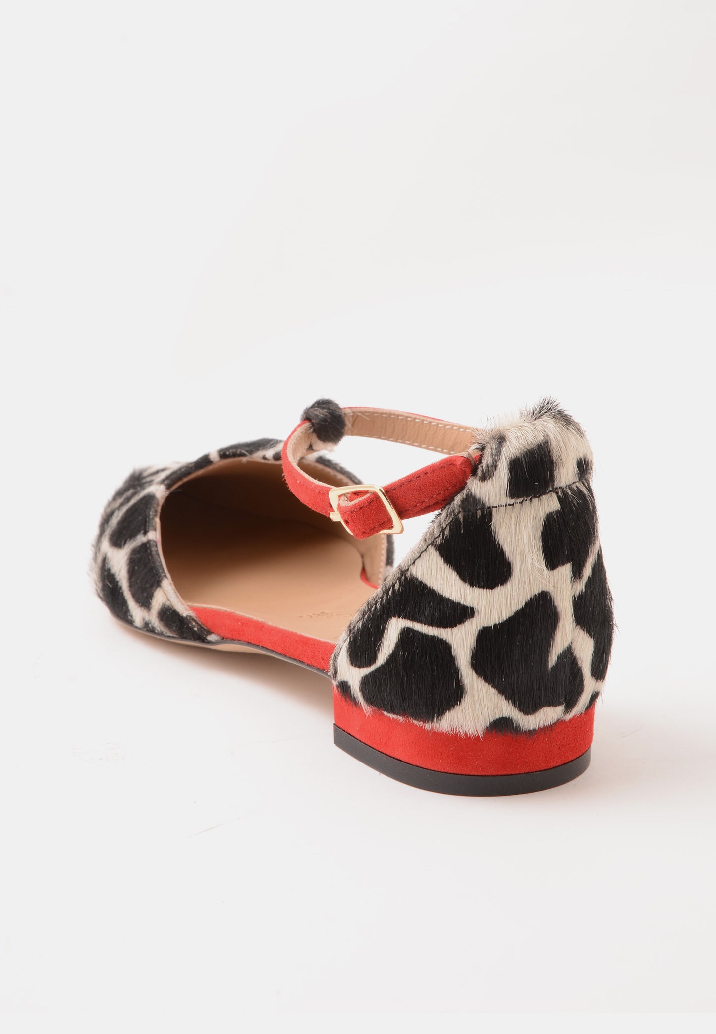 DIVINE FOLLIE - Slingback Cavallino Giraffa