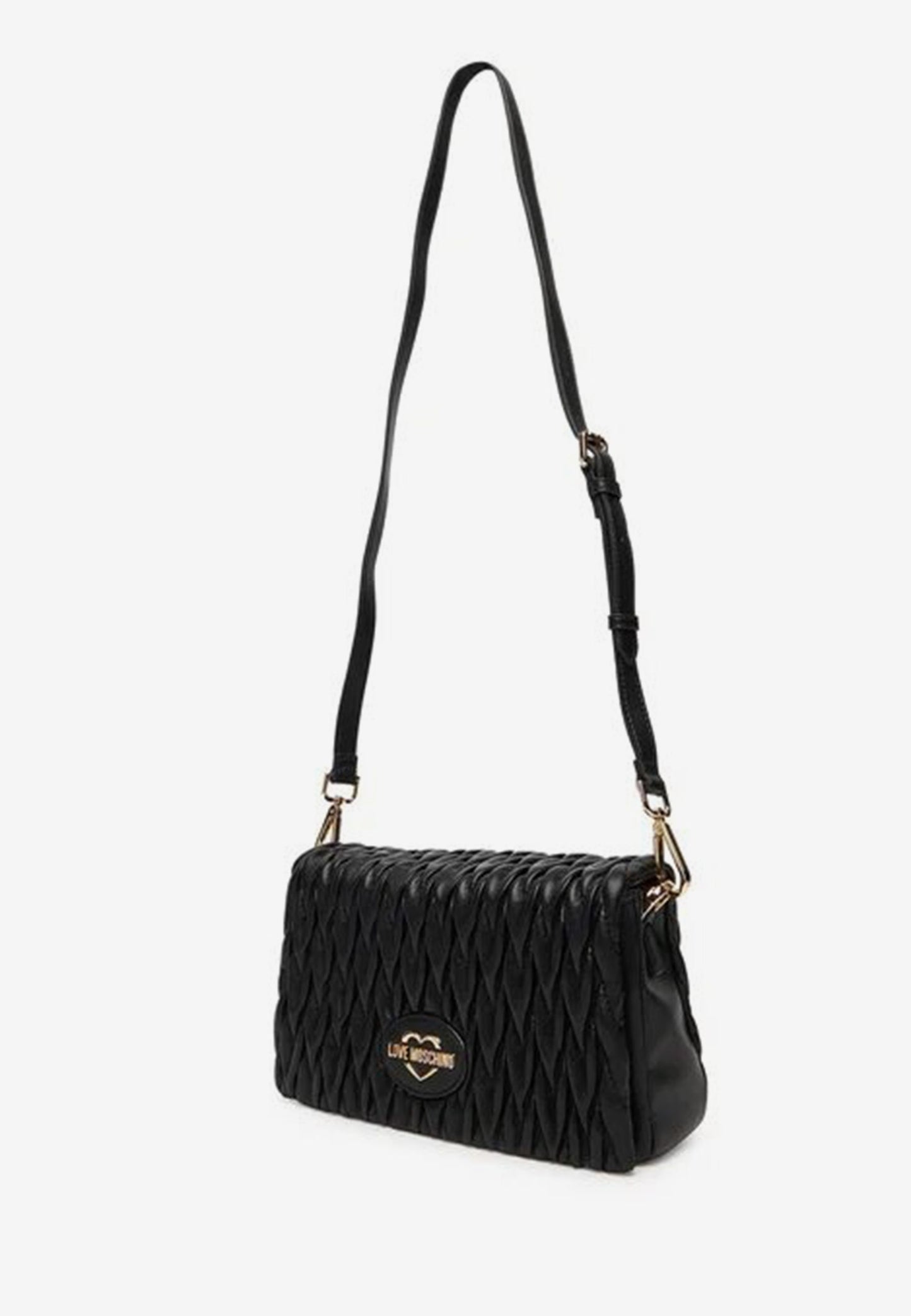 LOVE MOSCHINO - Borsa A Spalla Trapuntata Nero