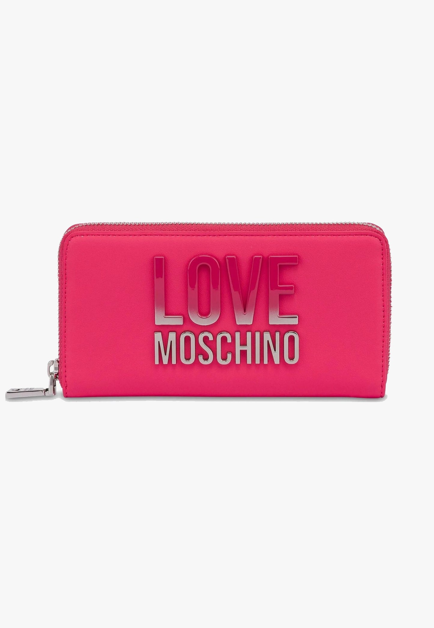 LOVE MOSCHINO - Portafoglio Zip Around Nuance Fuxia