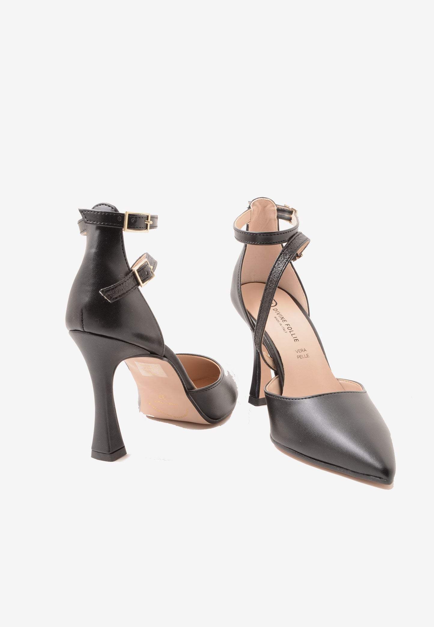 DIVINE FOLLIE - Décolleté Cinturini Nero