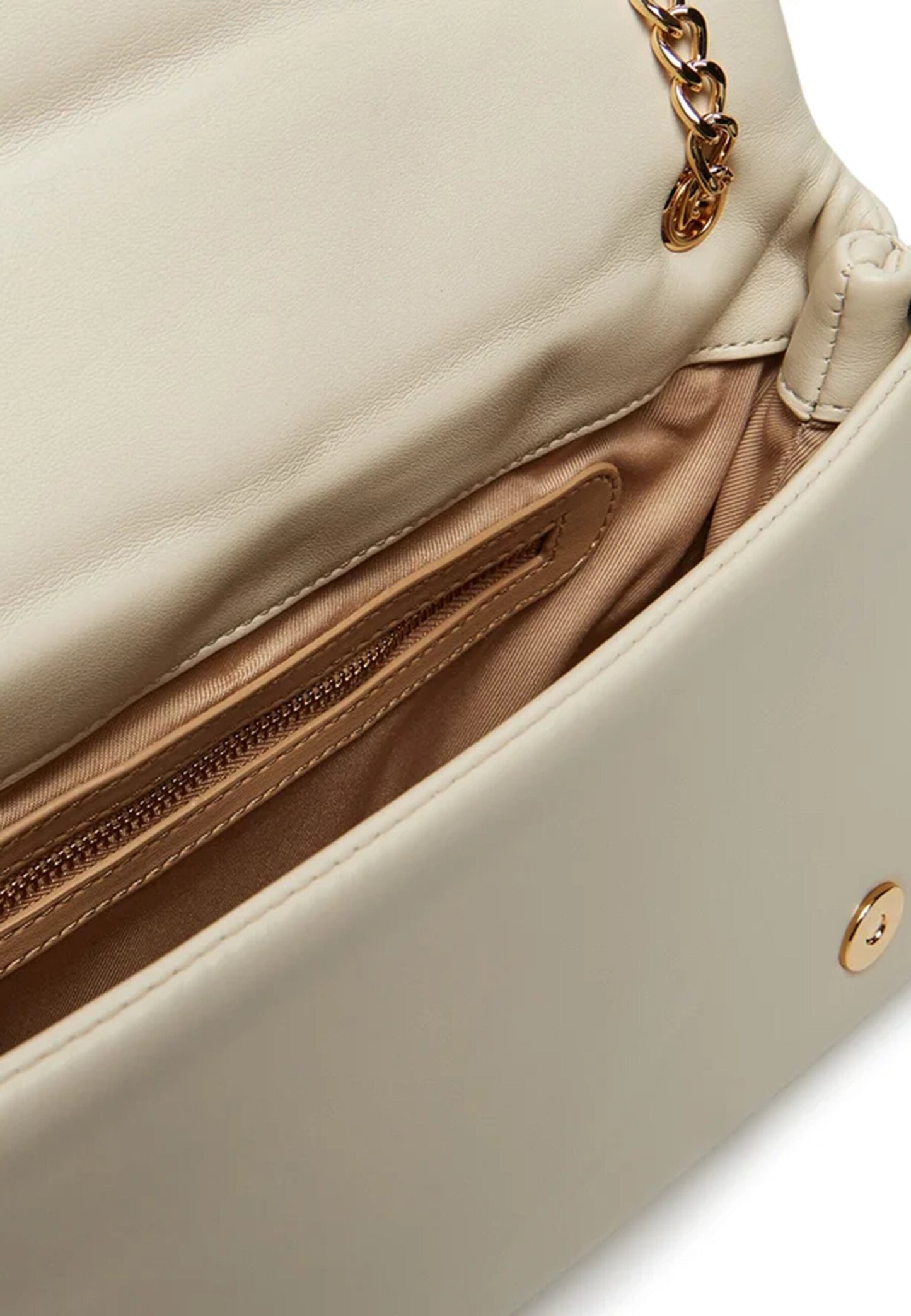 LOVE MOSCHINO - Borsa A Spalla Embossed Avorio