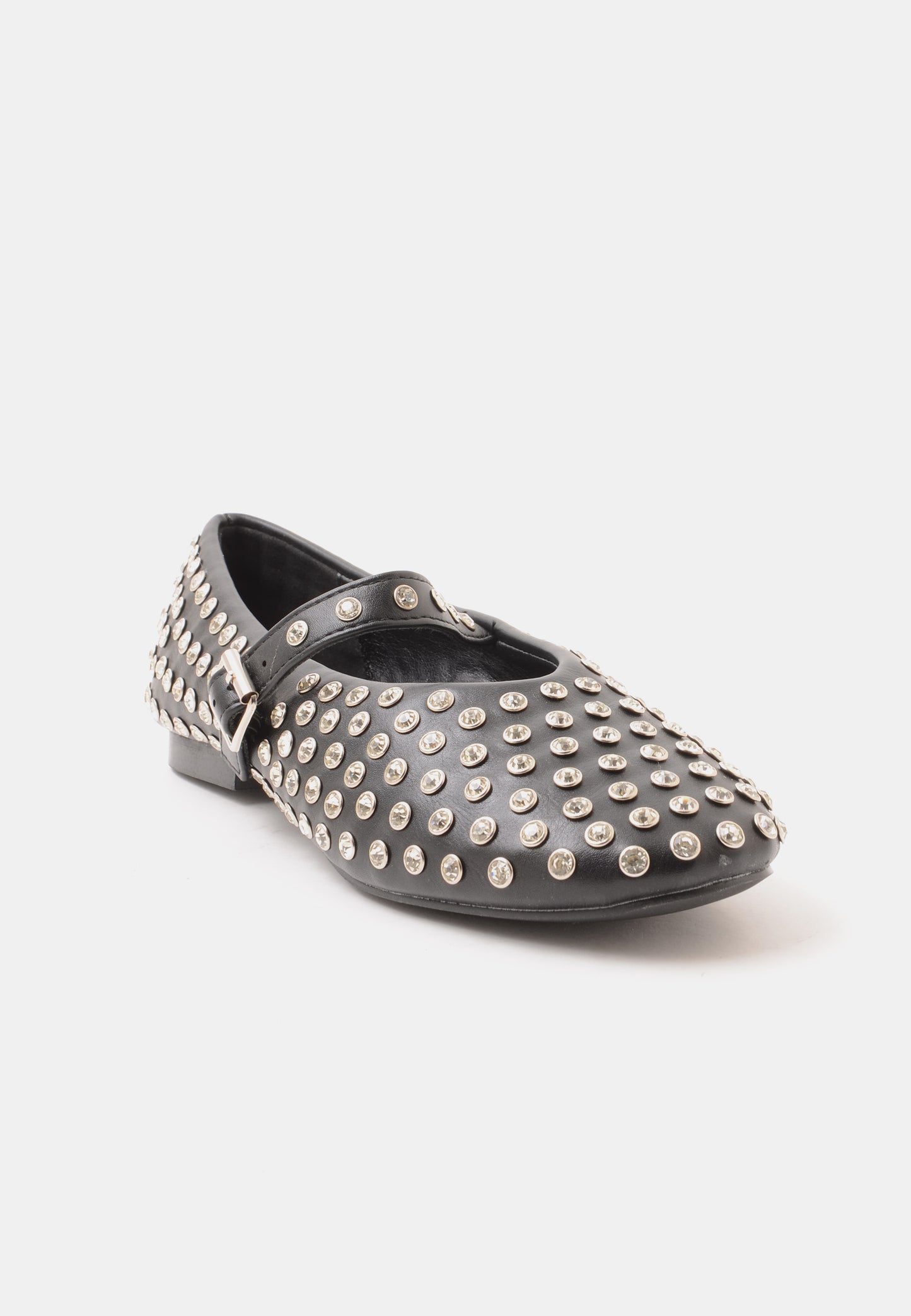 DIVINE FOLLIE - Ballerina Borchie Strass Nero