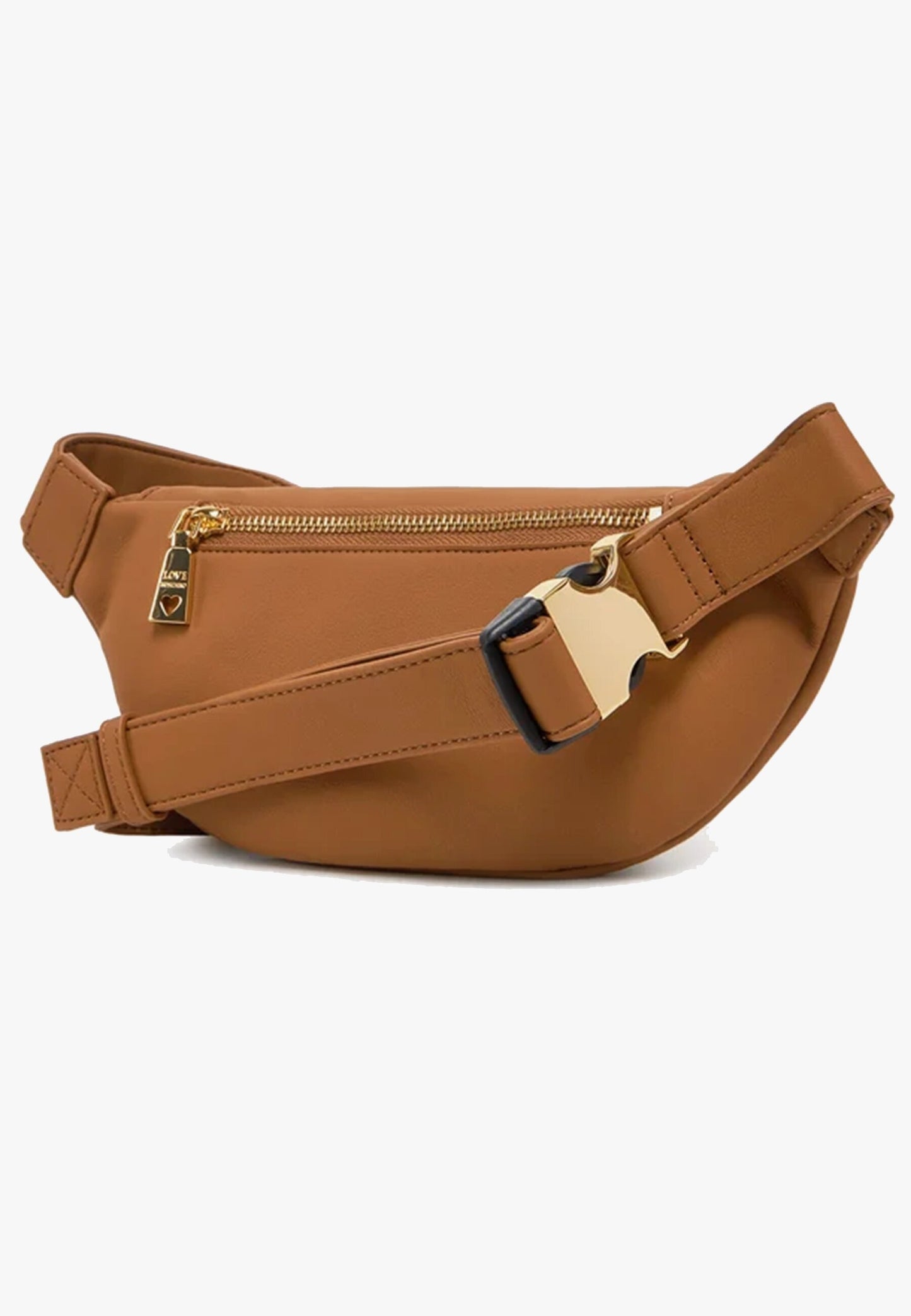 LOVE MOSCHINO - Marsupio Lettering Cammello