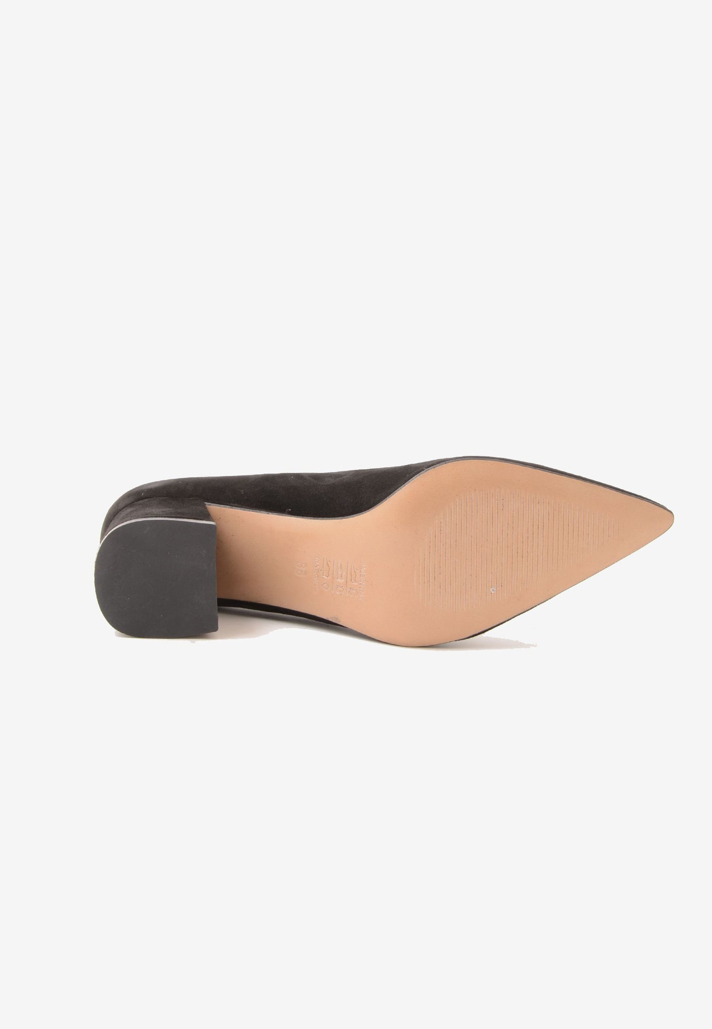 DIVINE FOLLIE - Pumps Camoscio 50mm Nero