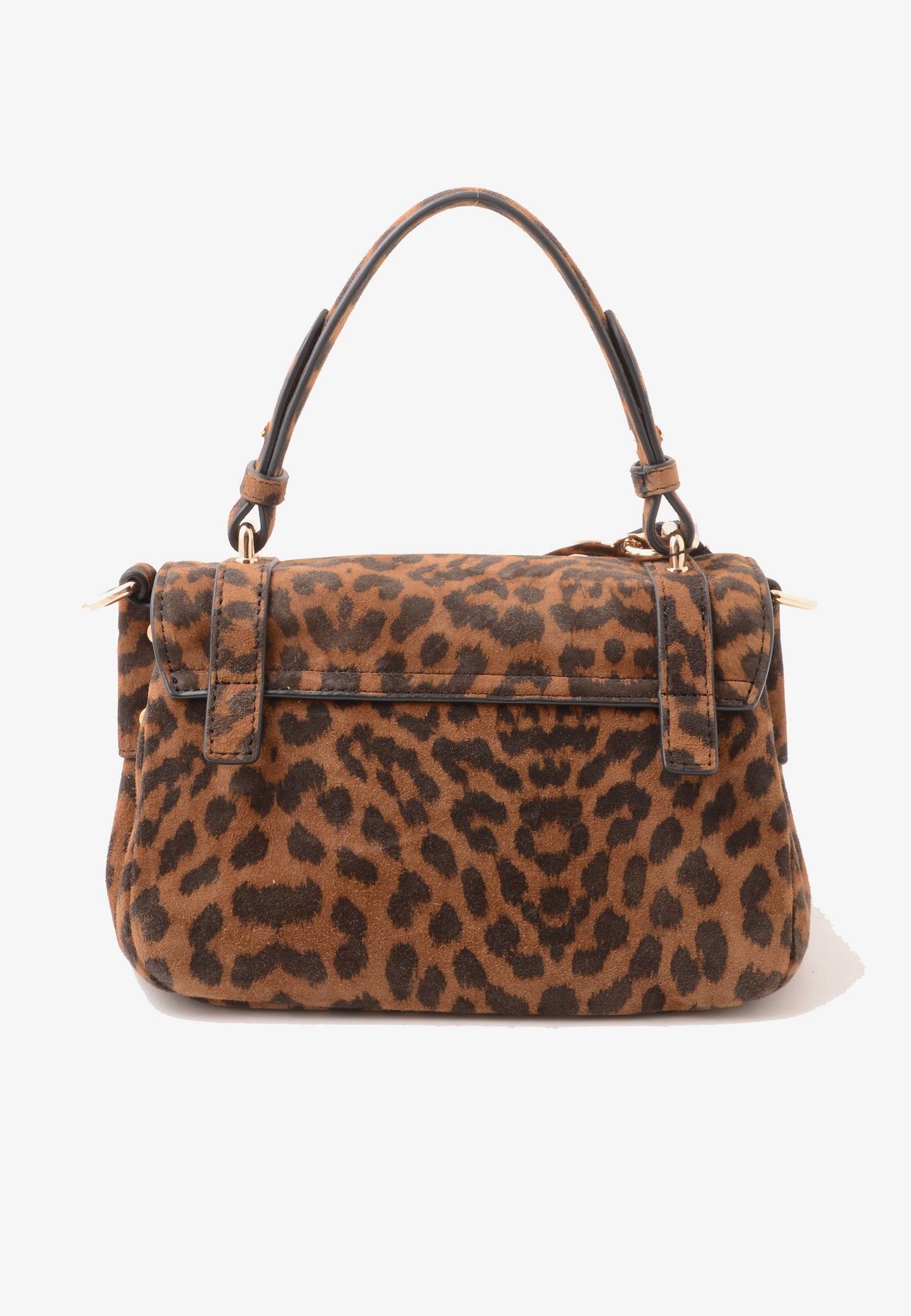 LA CARRIE - Borsa A Mano Animalier Leopardato
