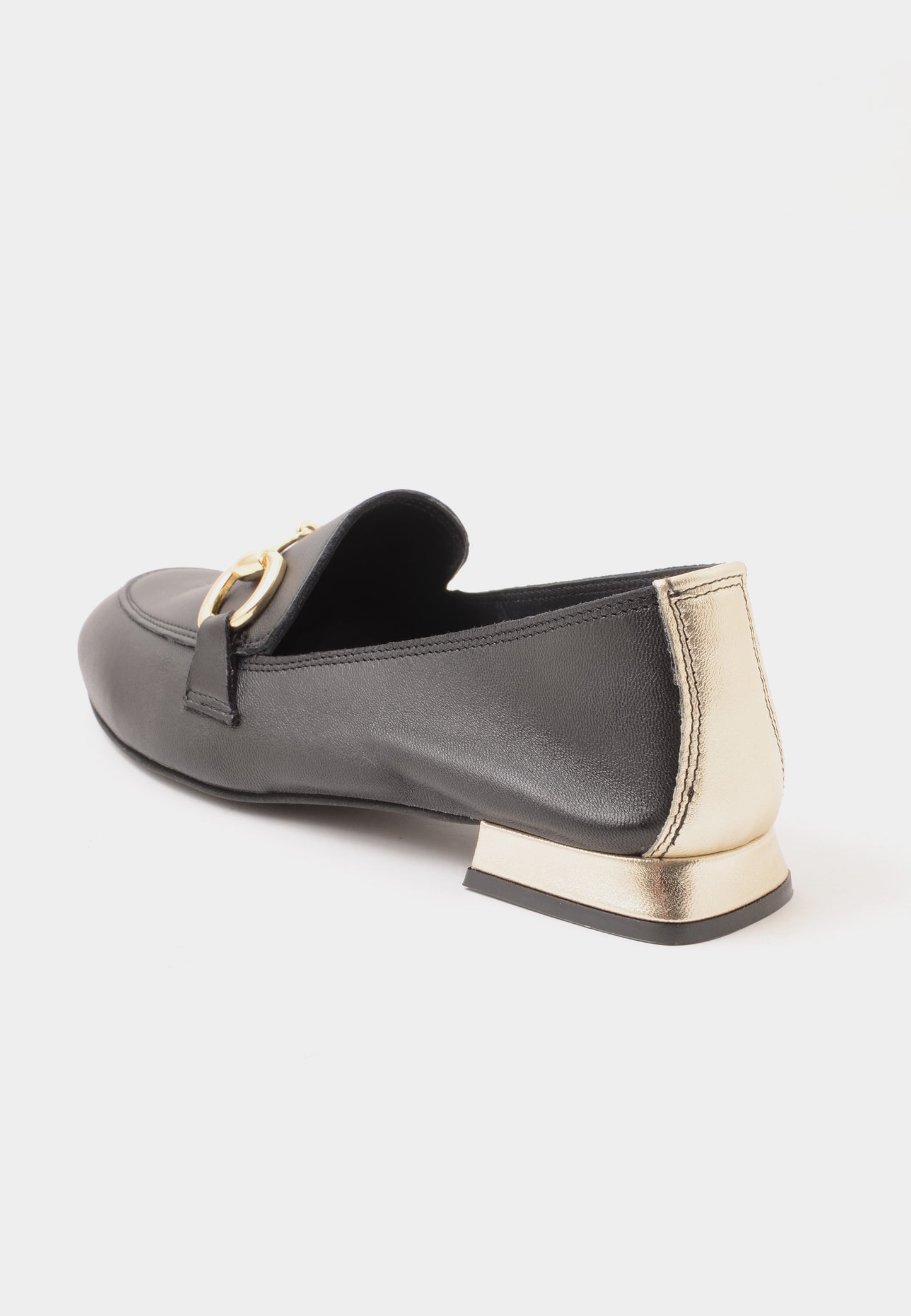 DIVINE FOLLIE - Mocassino Morsetto In Nappa Nero