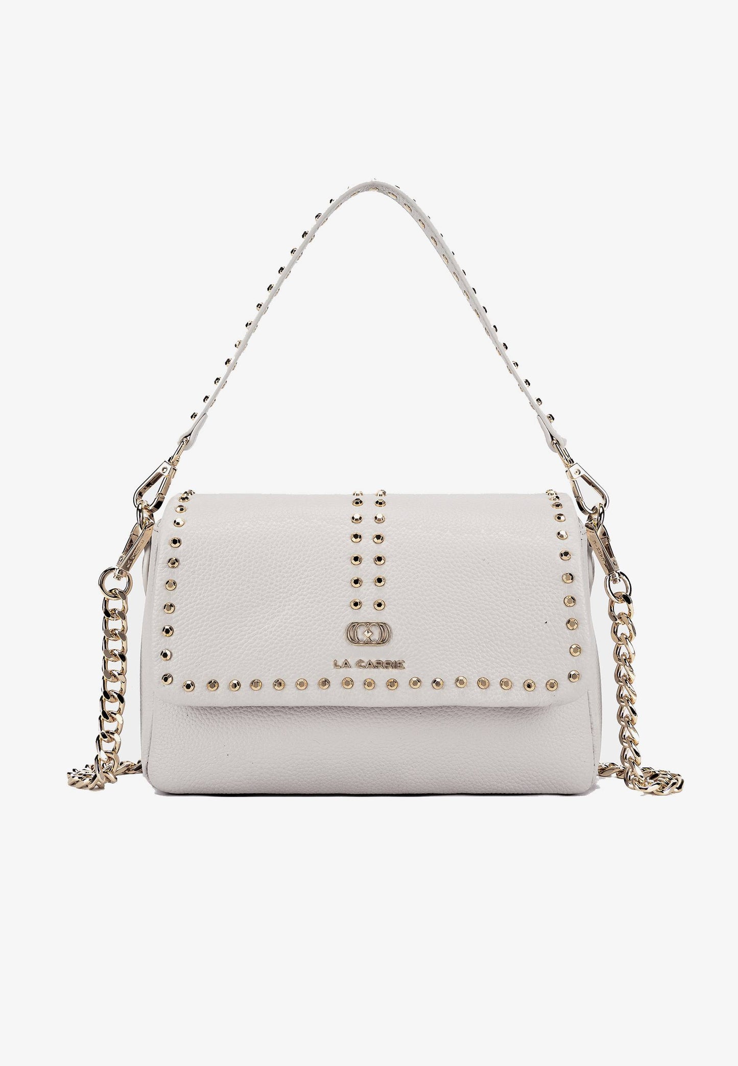 LA CARRIE - Borsa a spalla Frivolous Avorio