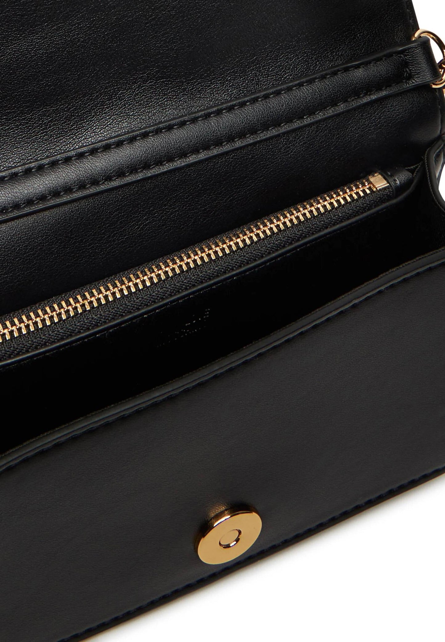 LOVE MOSCHINO - Portafoglio A Tracolla Embossed Nero