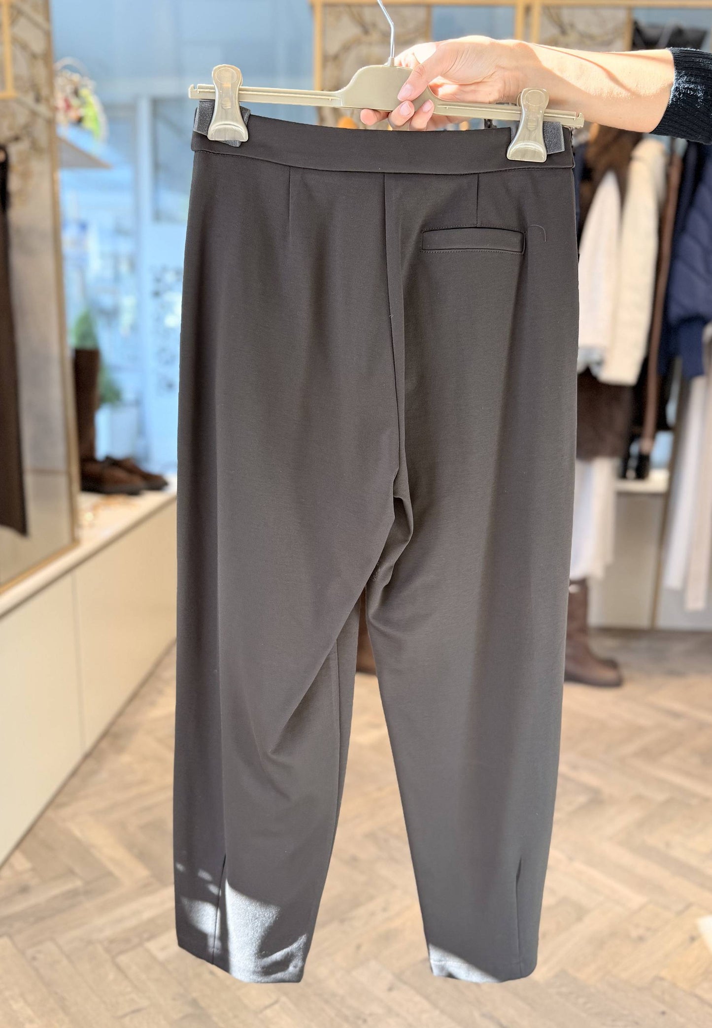 MARYLEY - Pantalone Barrel Moro