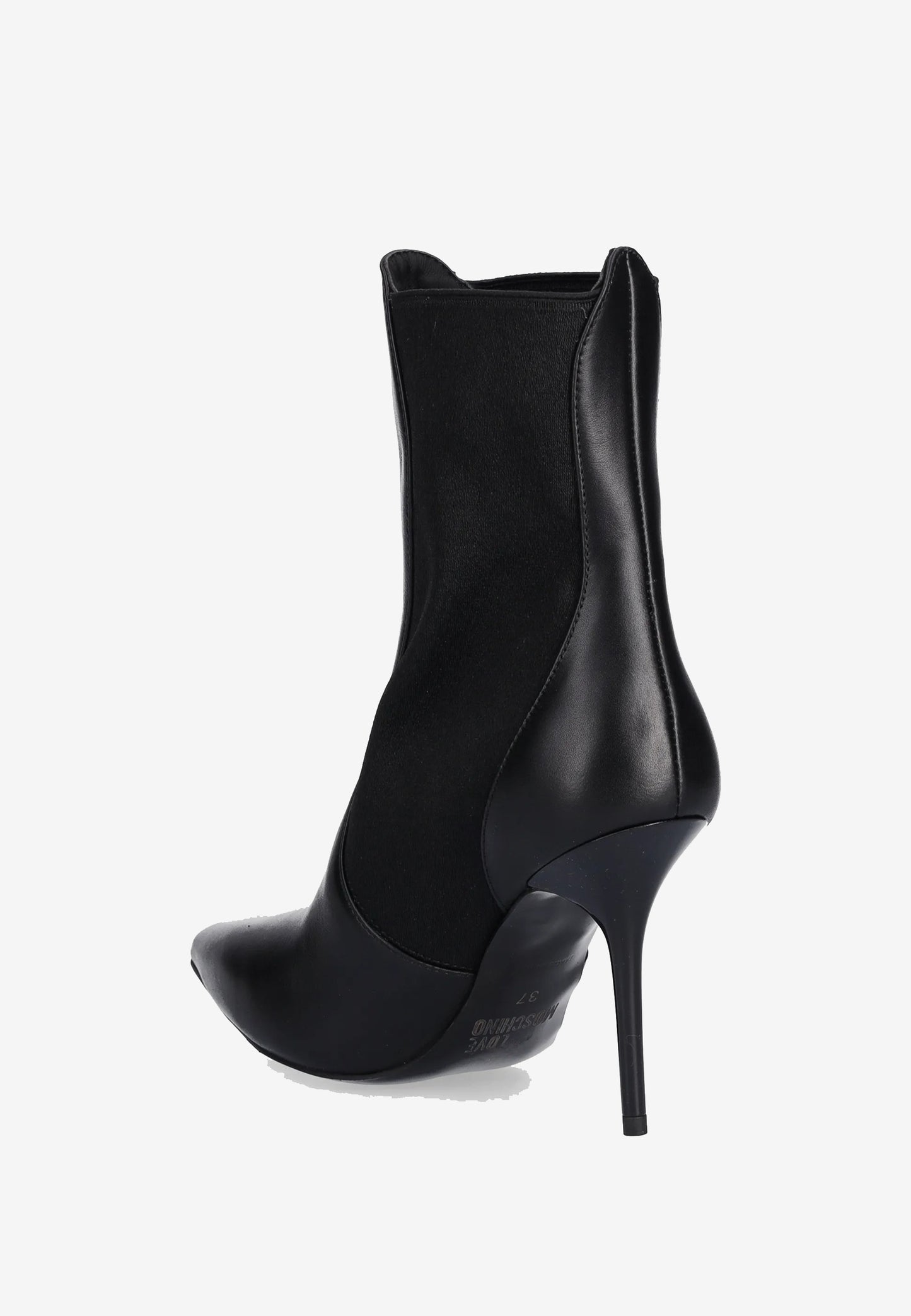 LOVE MOSCHINO - Stivaletti Tacco A Stiletto Nero