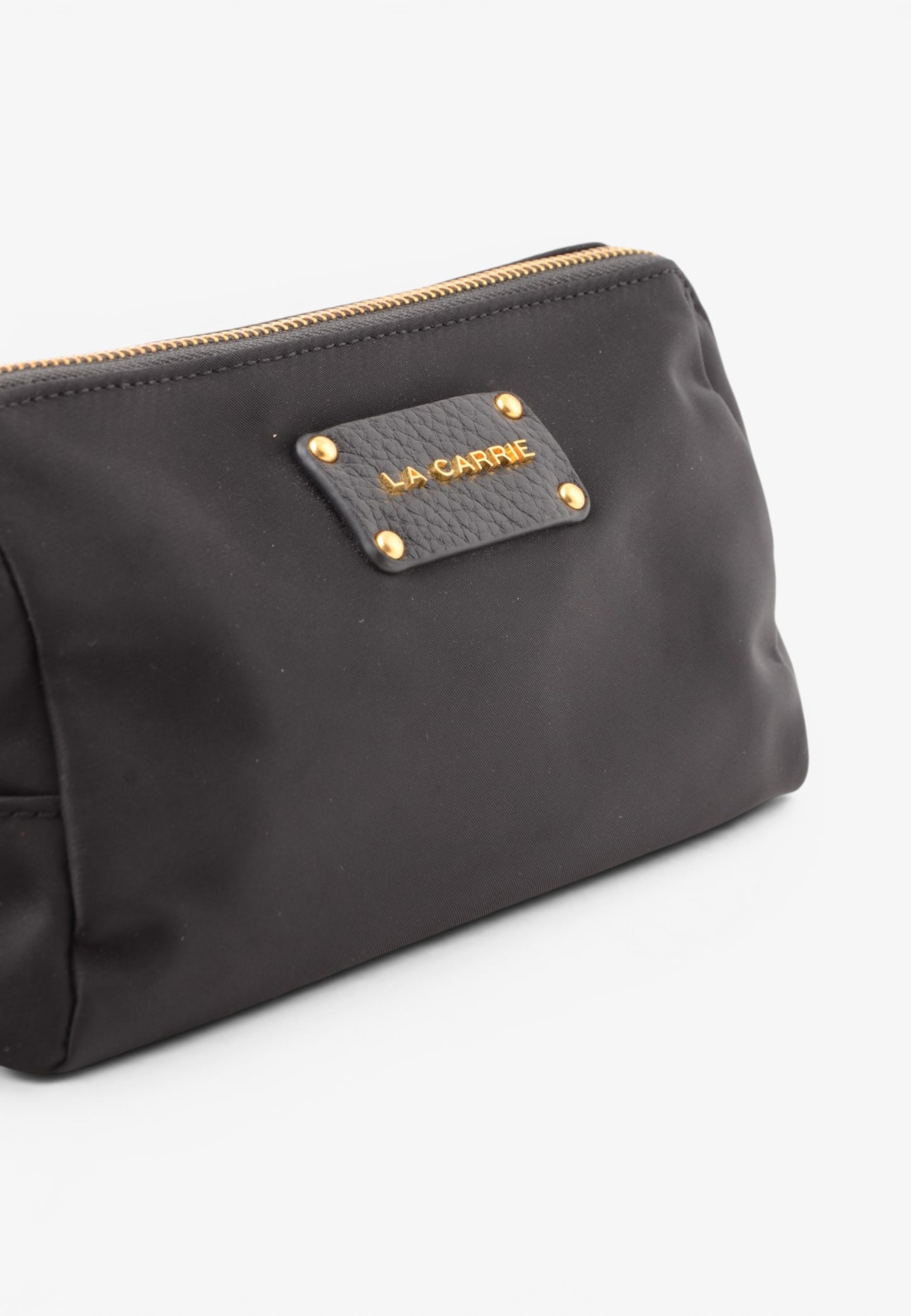 LA CARRIE - Pochette Beauty DARK NYLON Nero