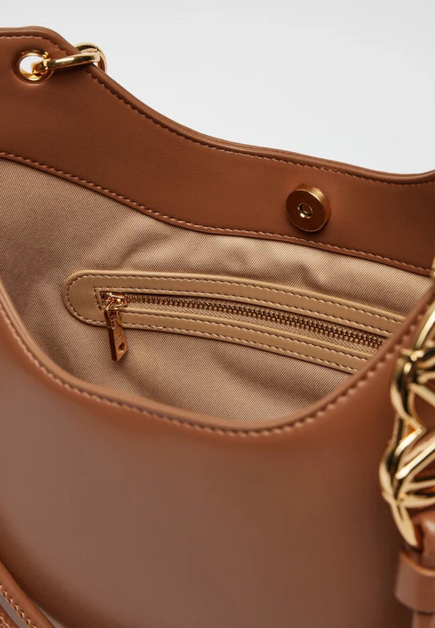 LOVE MOSCHINO - Borsa A Spalla Cuore Cammello