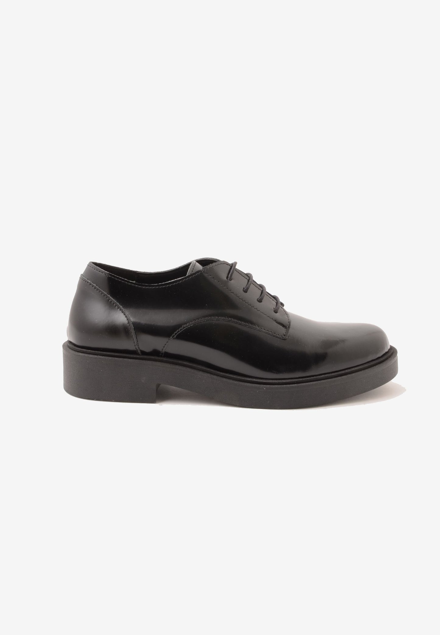DIVINE FOLLIE - Scarpe Stringate In Pelle Spazzolata