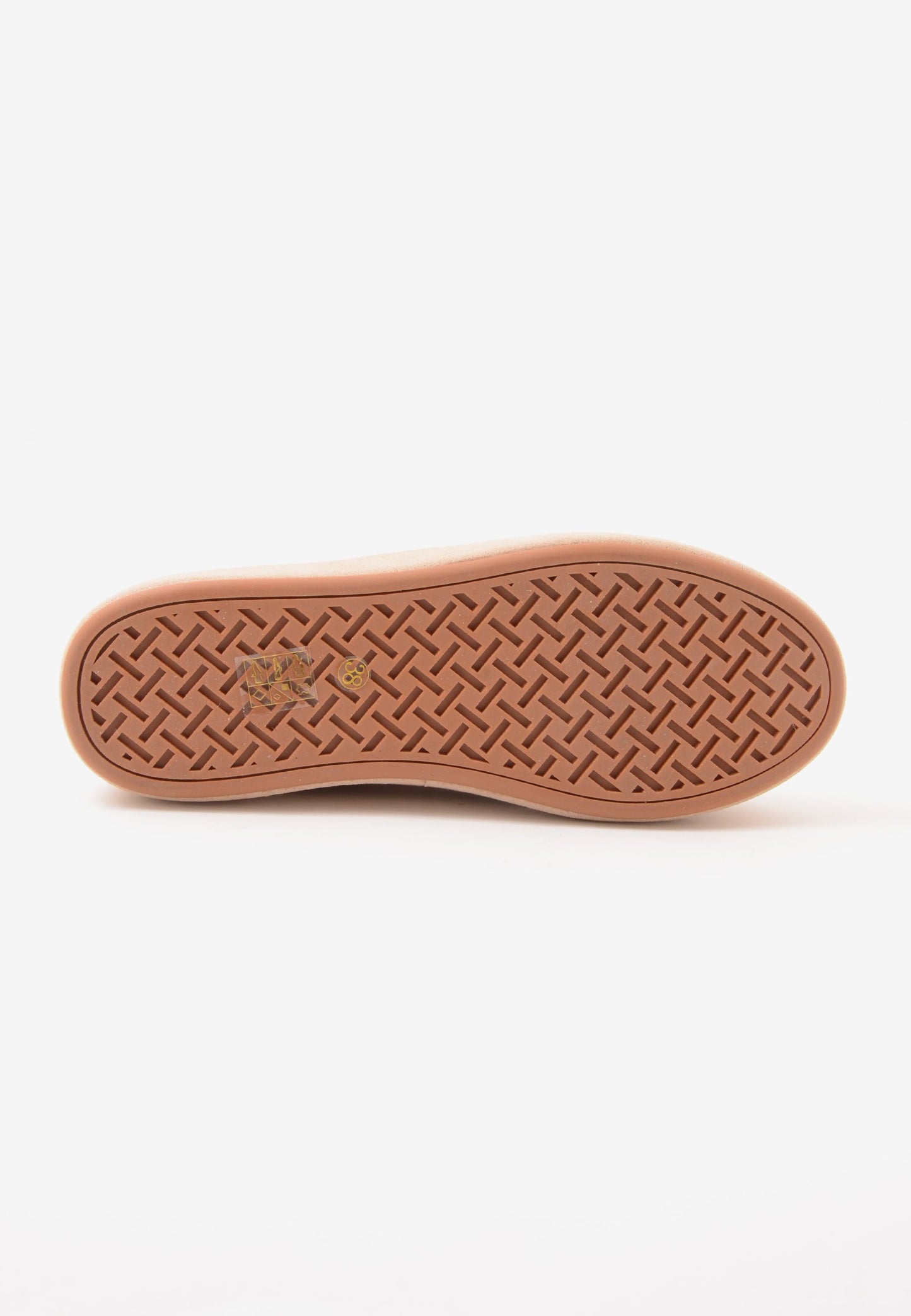 LA CARRIE - Sneakers Camoscio Charms Beige