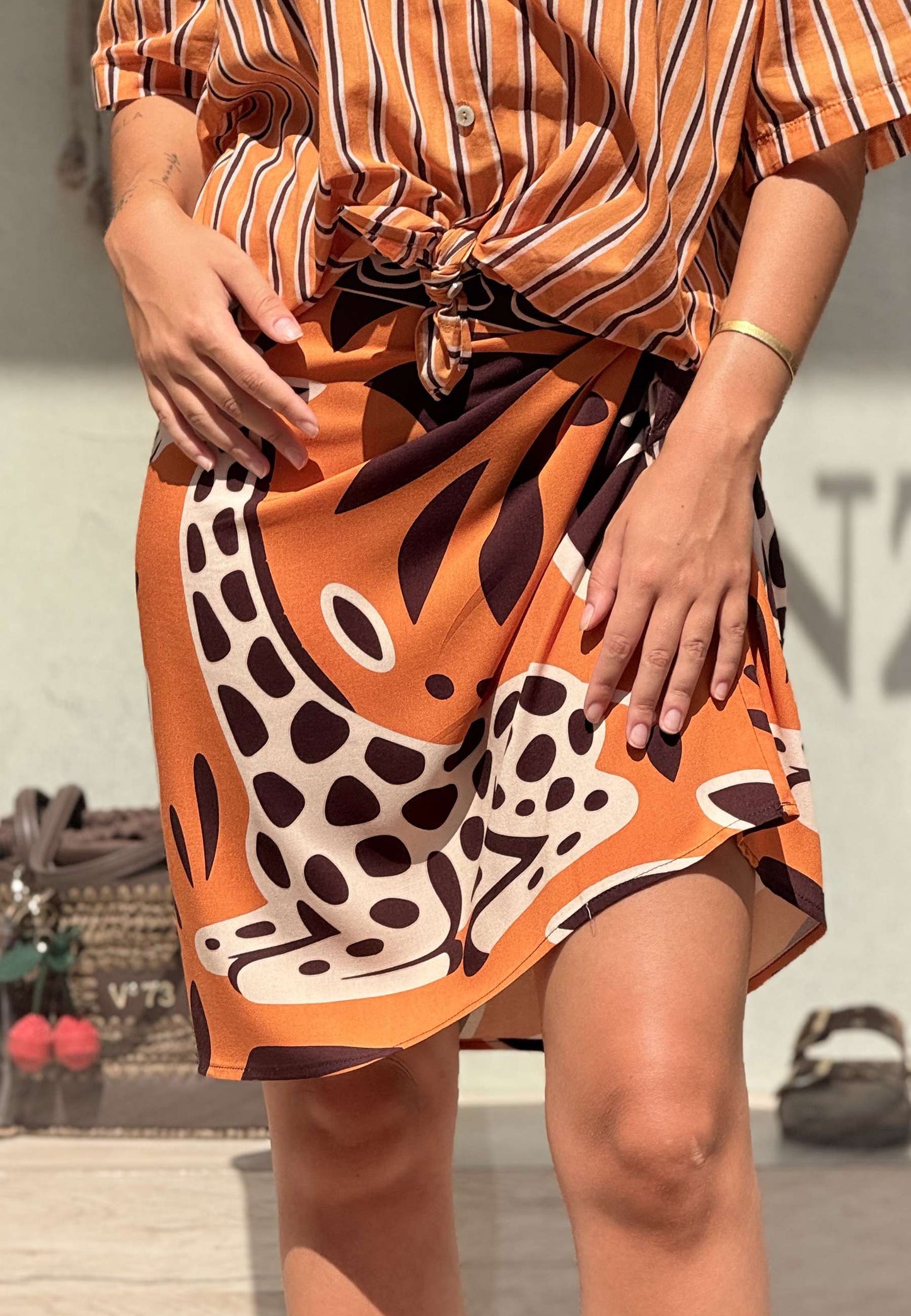 MOTEL - Gonna Pareo Corta Africa
