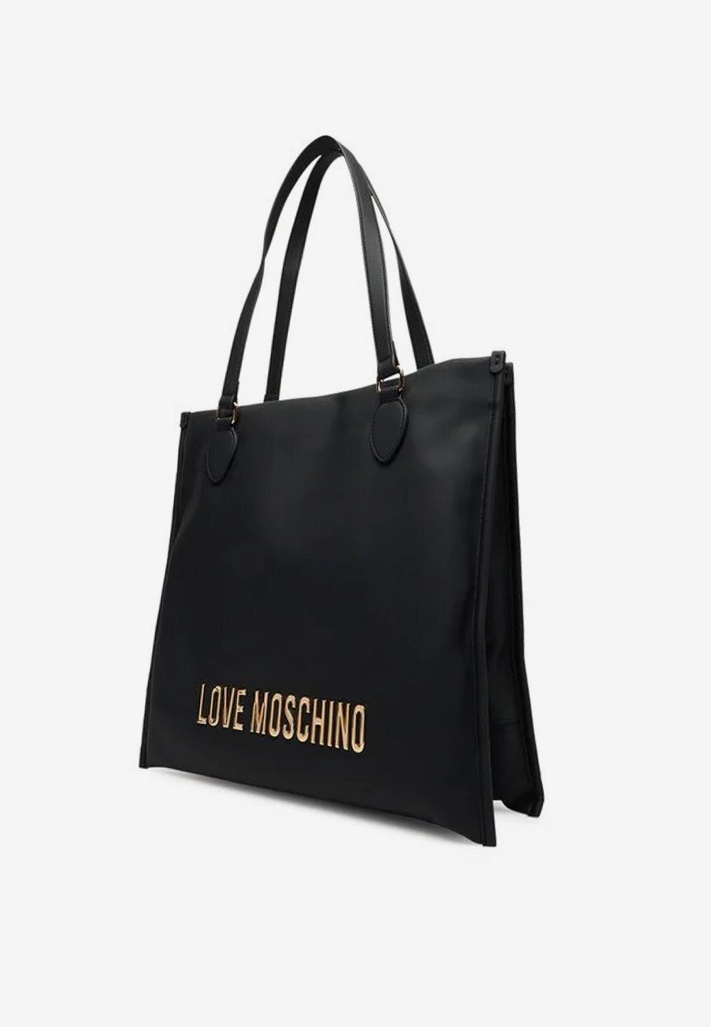 LOVE MOSCHINO - Shopping Bag Soft Touch Nero