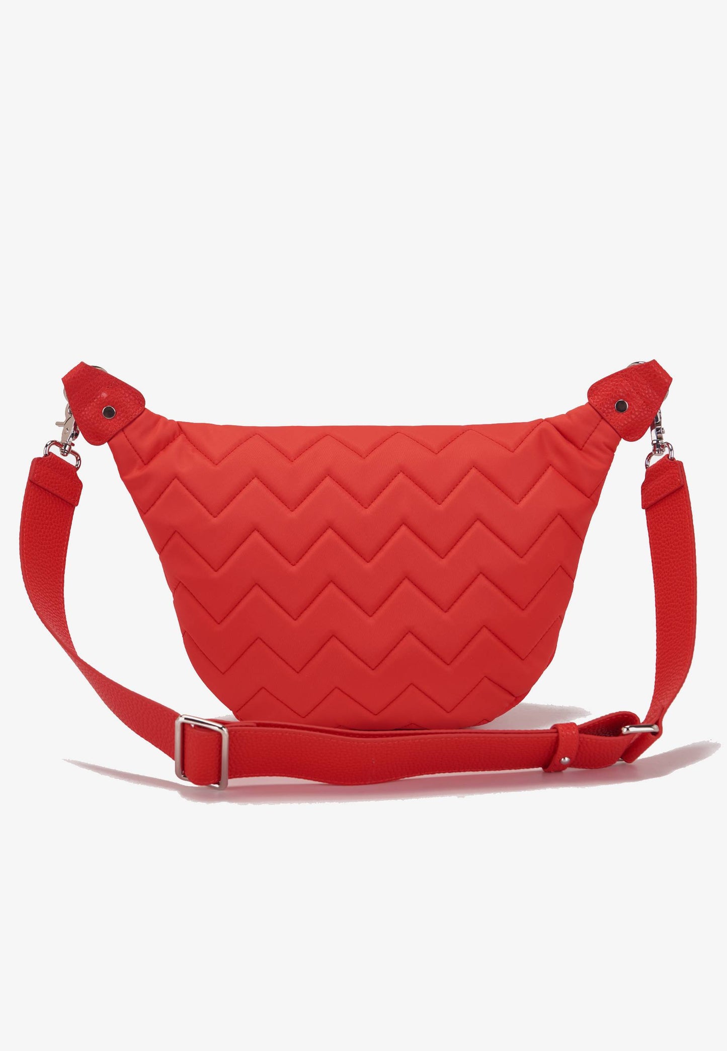 LA CARRIE - Marsupio Nylon Borchie Corallo