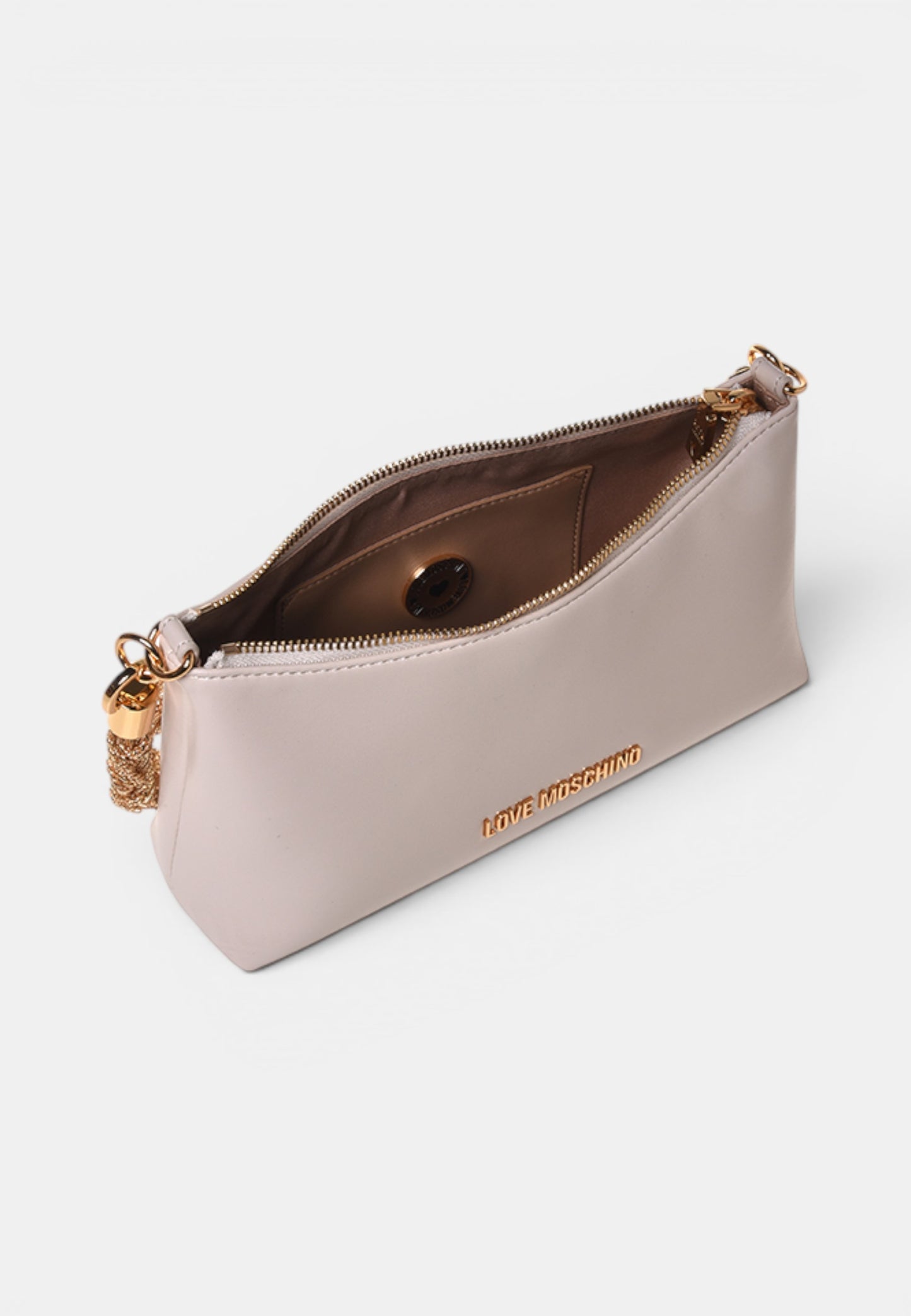 LOVE MOSCHINO - Borsetta A Spalla Avorio