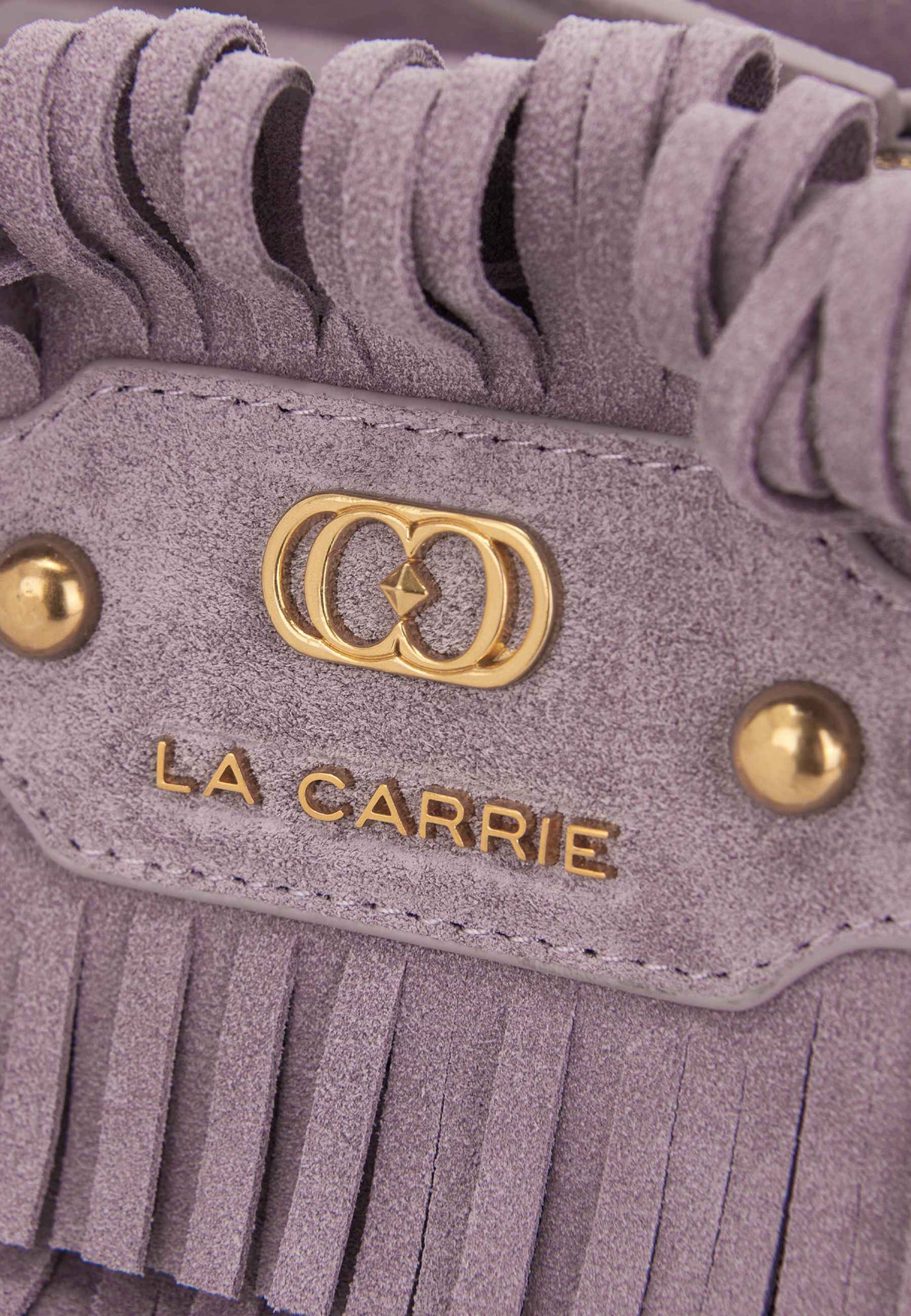 LA CARRIE - Borsa a spalla Etnic Lilla