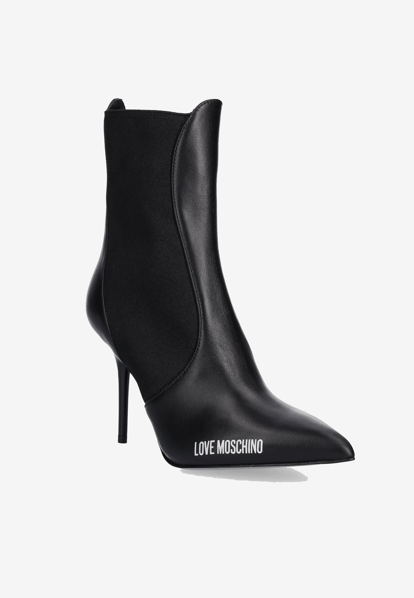 LOVE MOSCHINO - Stivaletti Tacco A Stiletto Nero