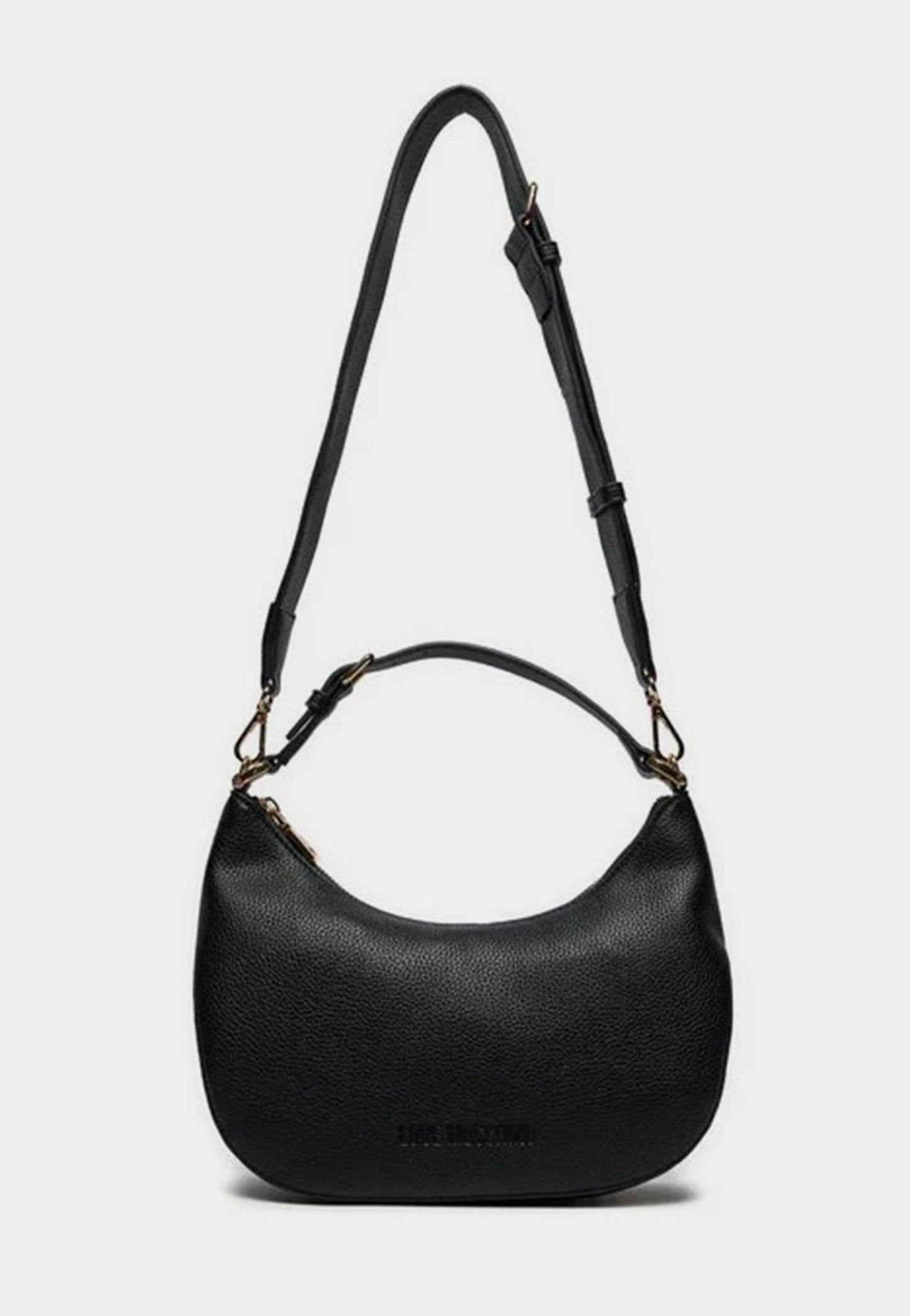 LOVE MOSCHINO - Borsa Hobo Lettering Nero
