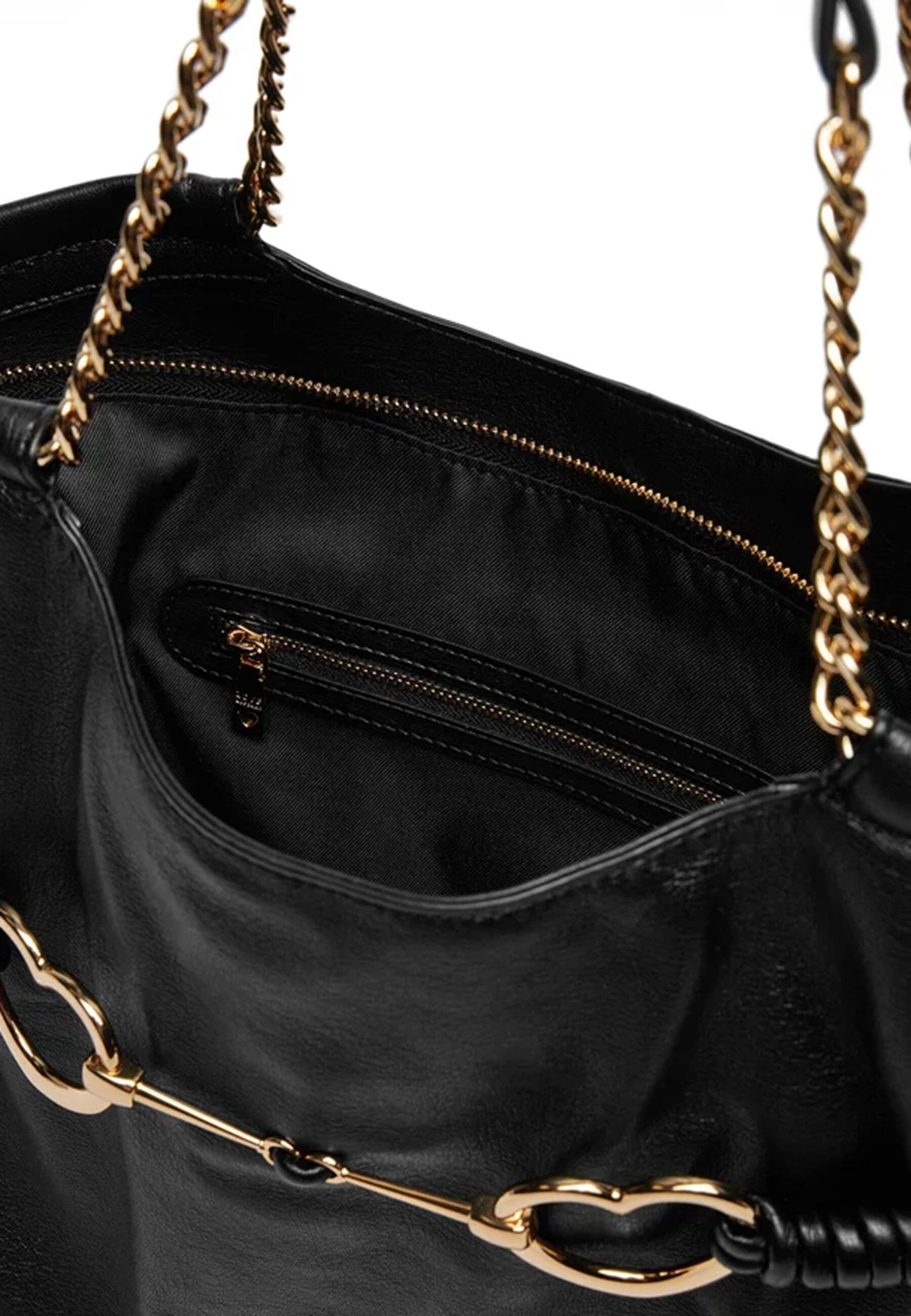 LOVE MOSCHINO - Shopping Bag Double Love Nero