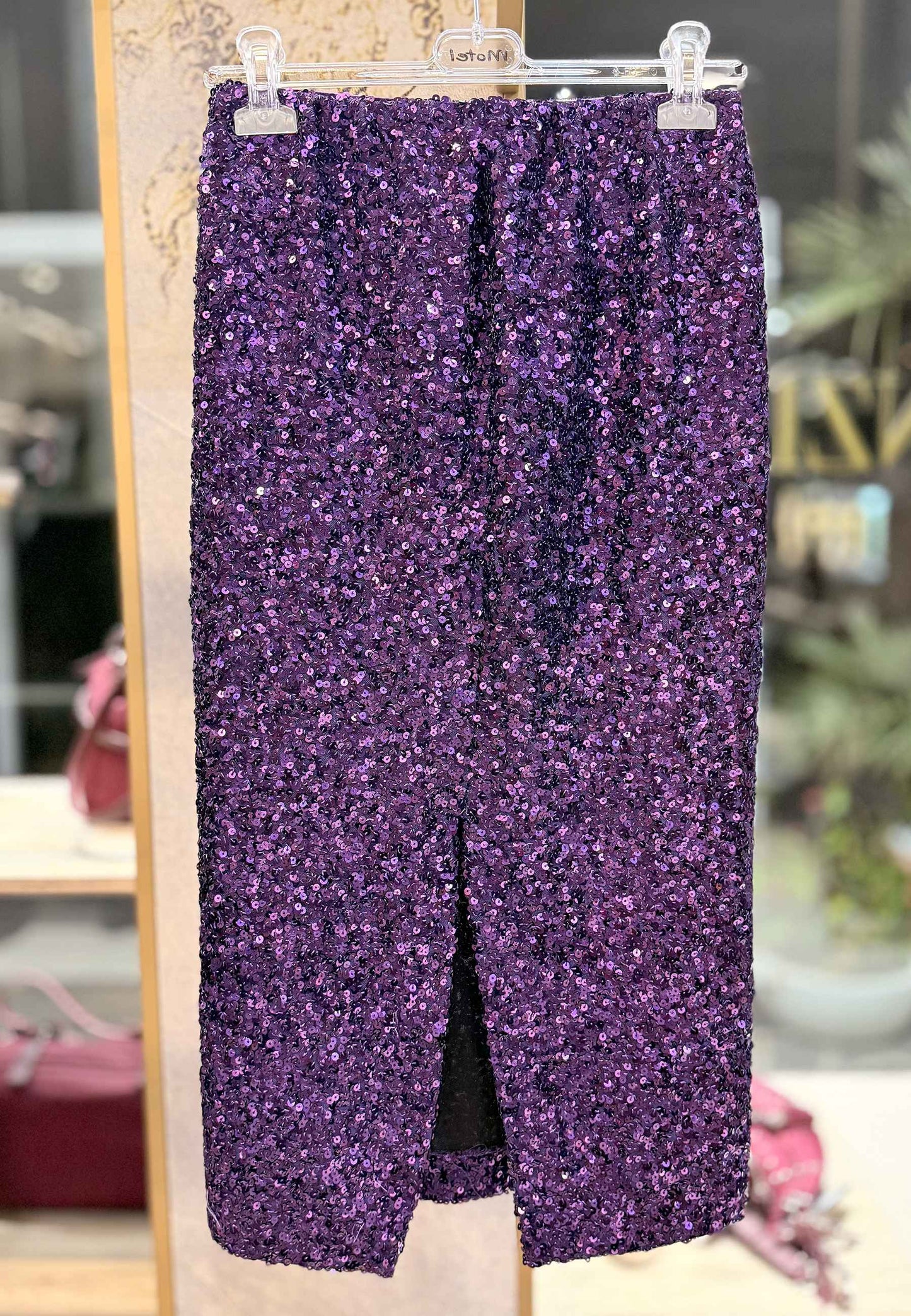 MOTEL - Gonna A Tubino In Paillettes Viola