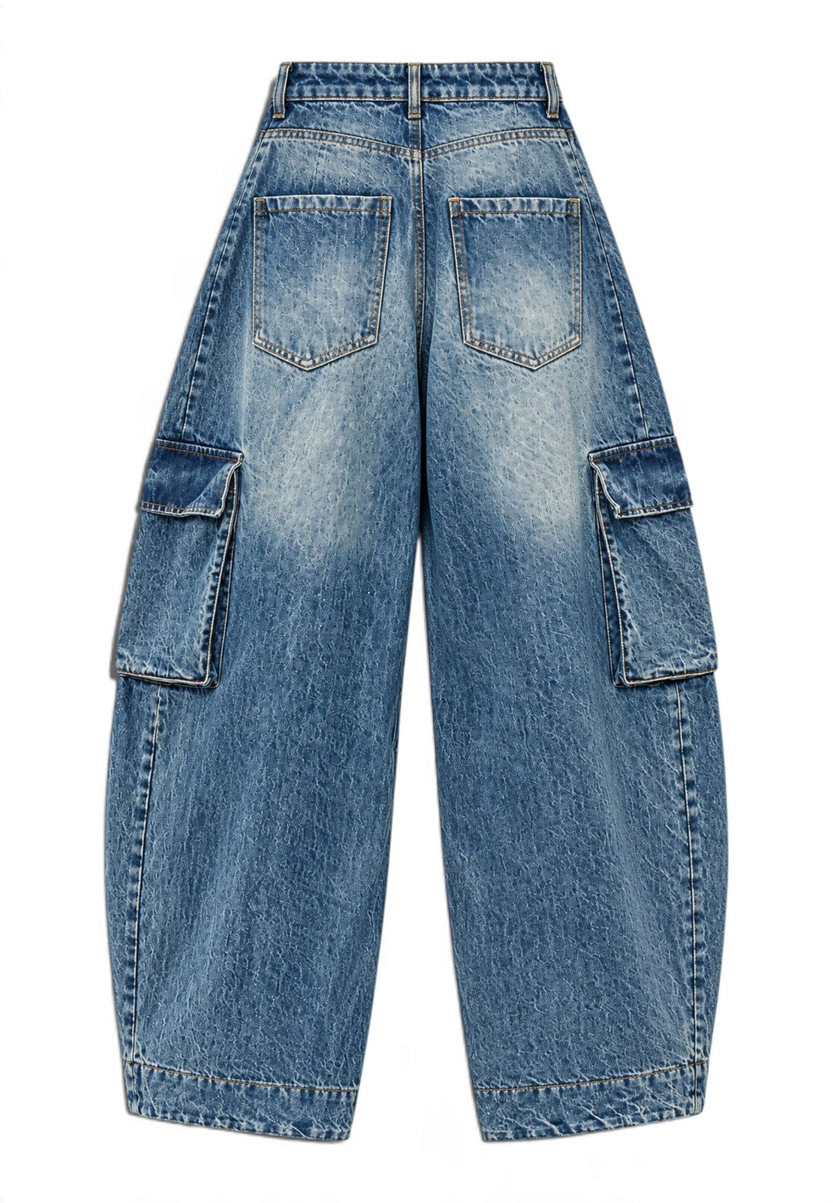 MOTEL - Jeans Barrel Tascone Denim