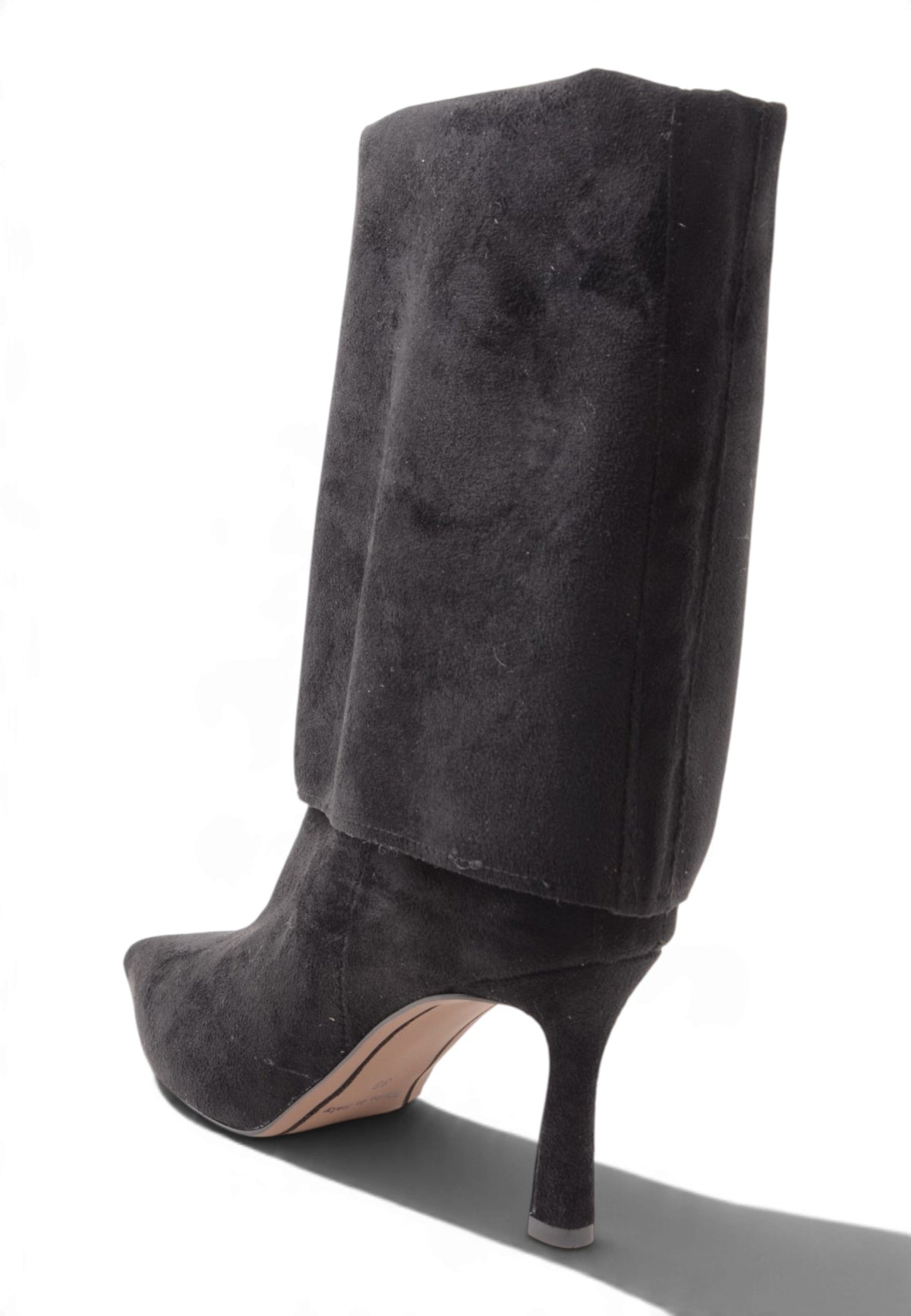 DIVINE FOLLIE - Stivale Modulare In Camoscio Nero