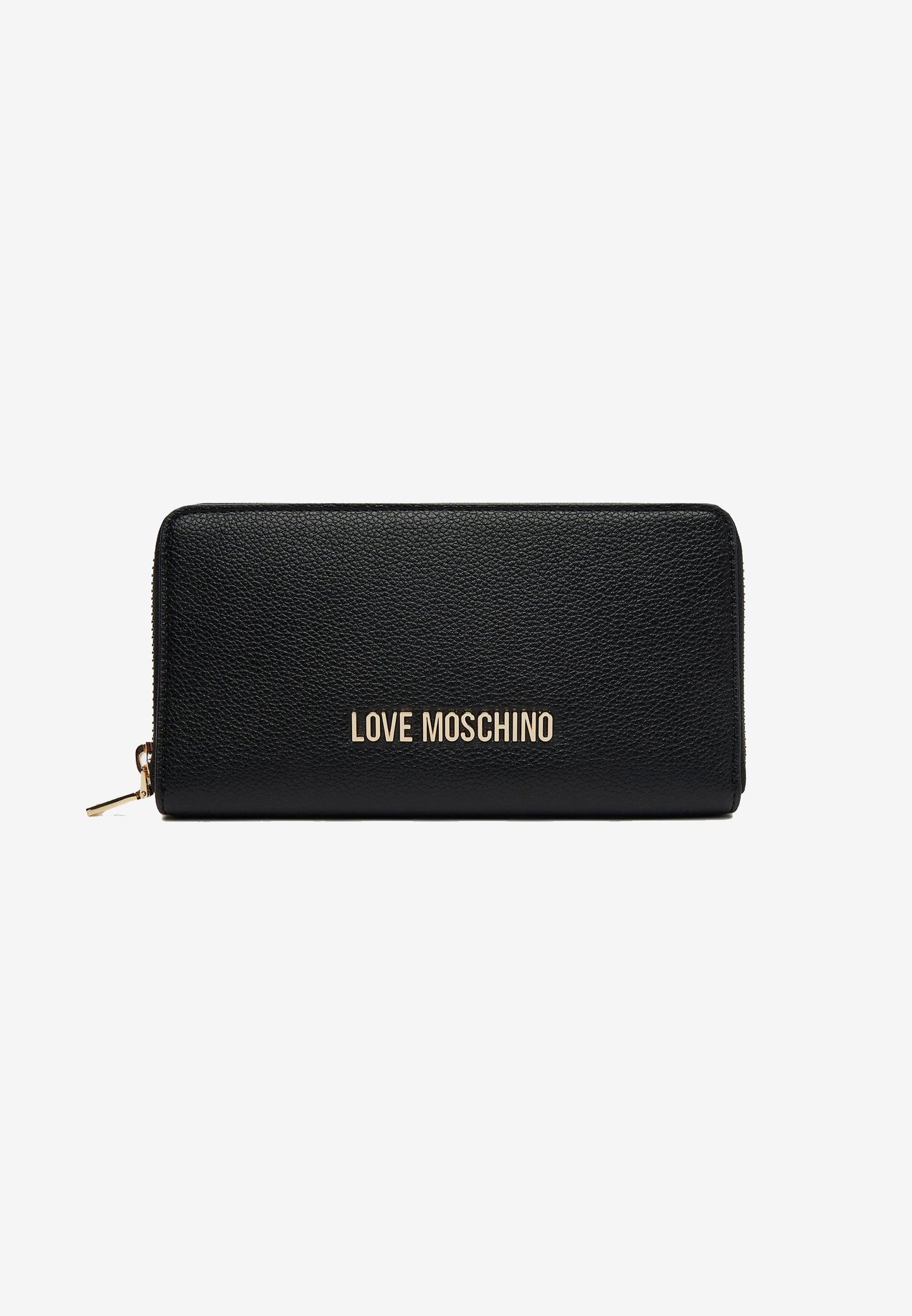 LOVE MOSCHINO - Portafoglio Zip Around Nero