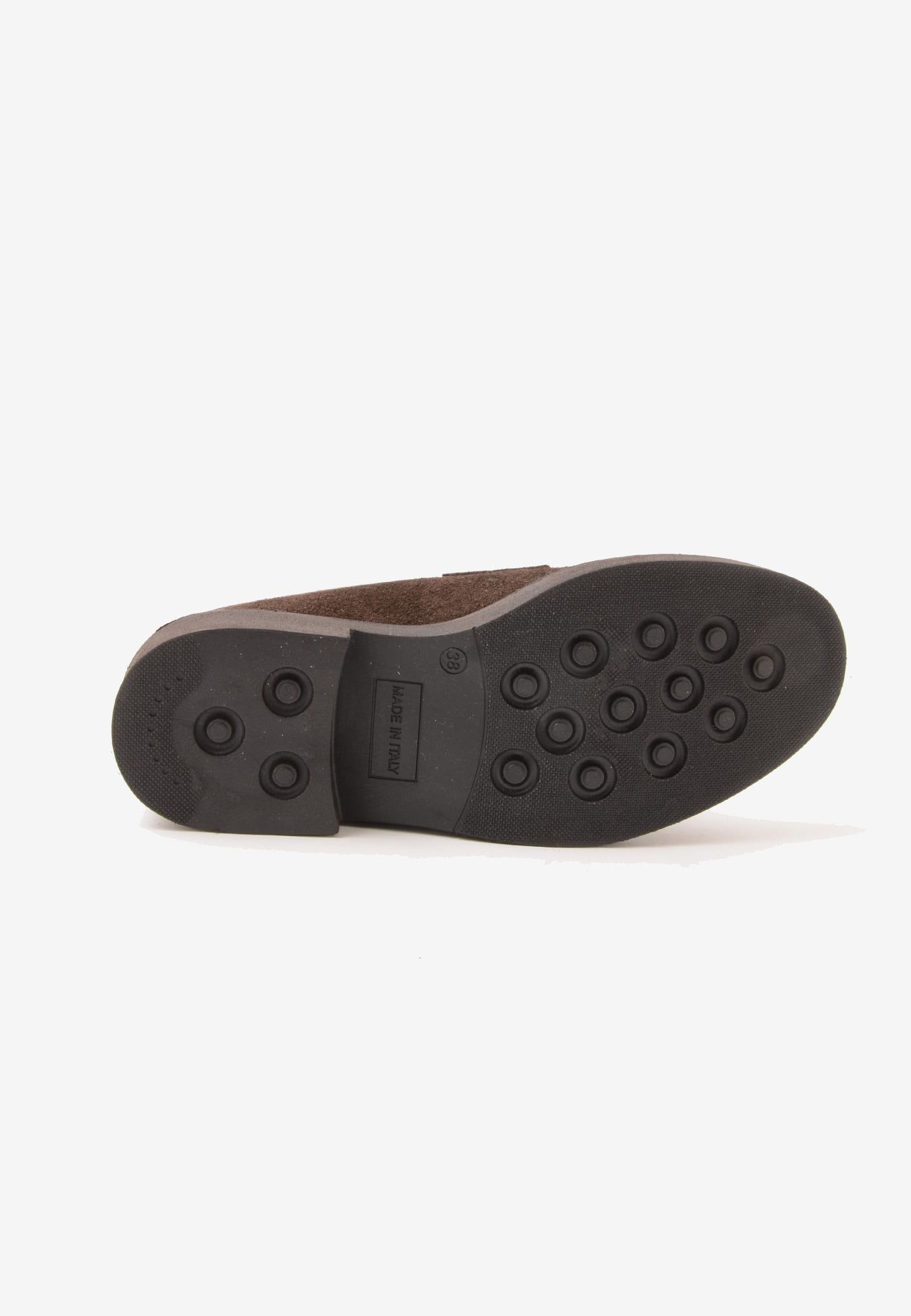 DIVINE FOLLIE - Mocassino Scamosciato Mocha