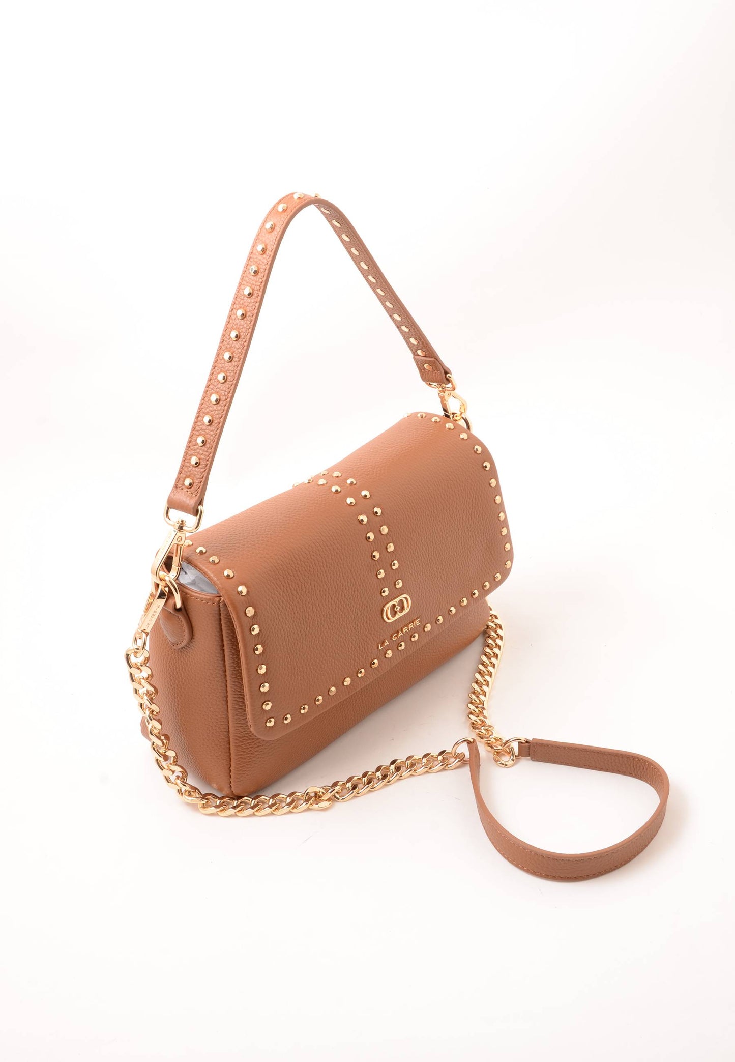 LA CARRIE - Borsa a spalla Frivolous Cuoio