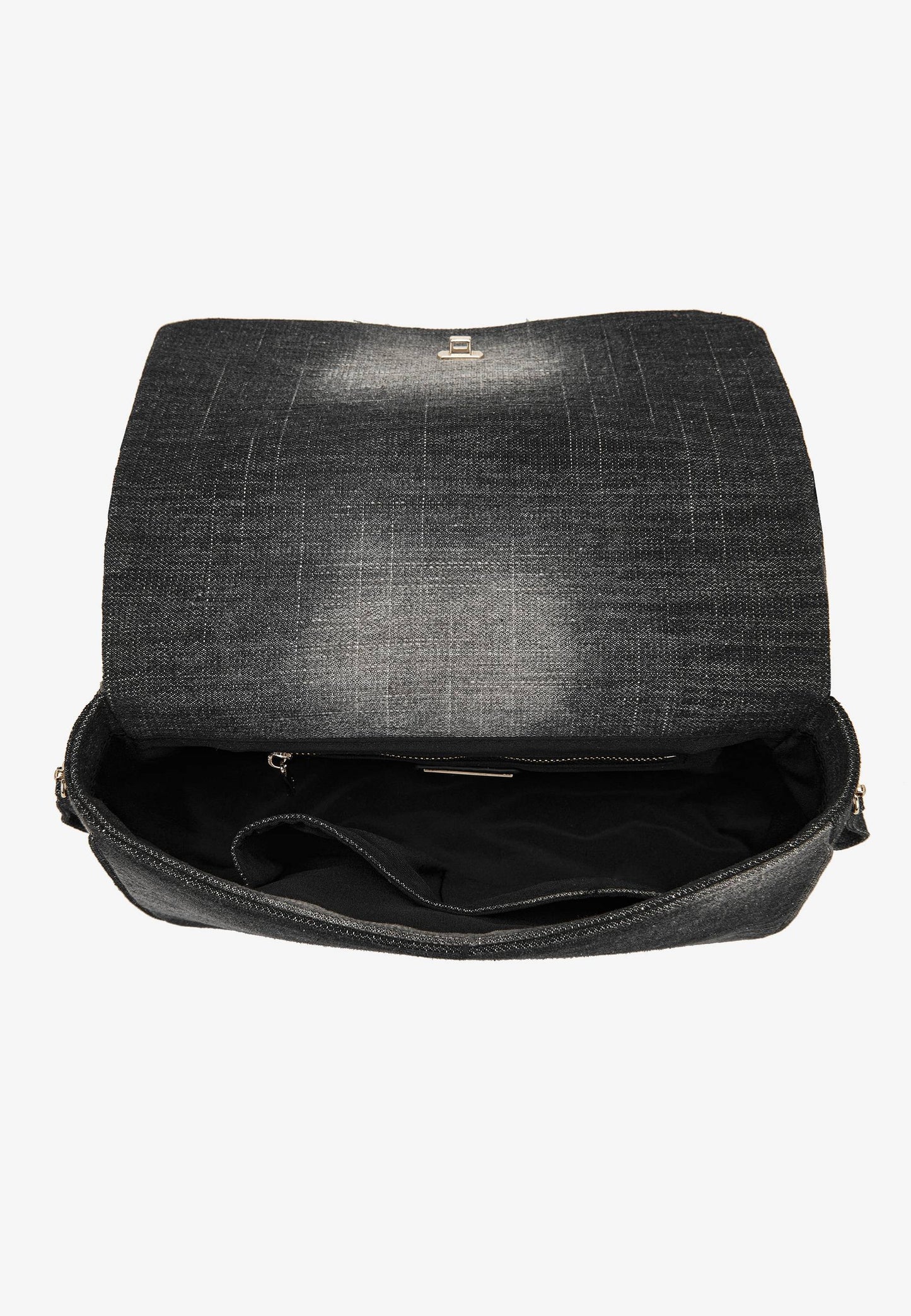 LA CARRIE - Borsa a Spalla In canvas ISABEL CROSS Nero