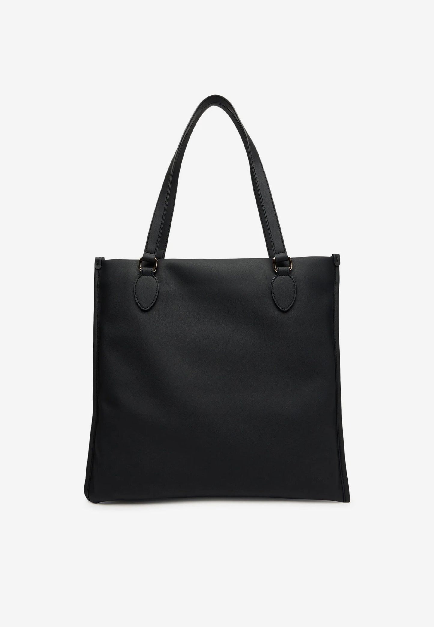 LOVE MOSCHINO - Shopping Bag Soft Touch Nero