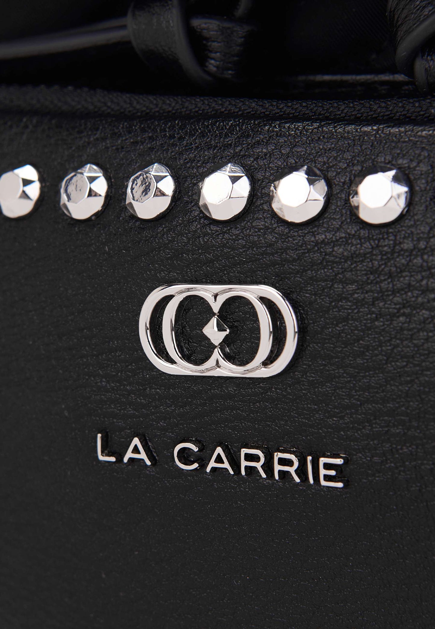 LA CARRIE - Marsupio Nylon Borchie Nero