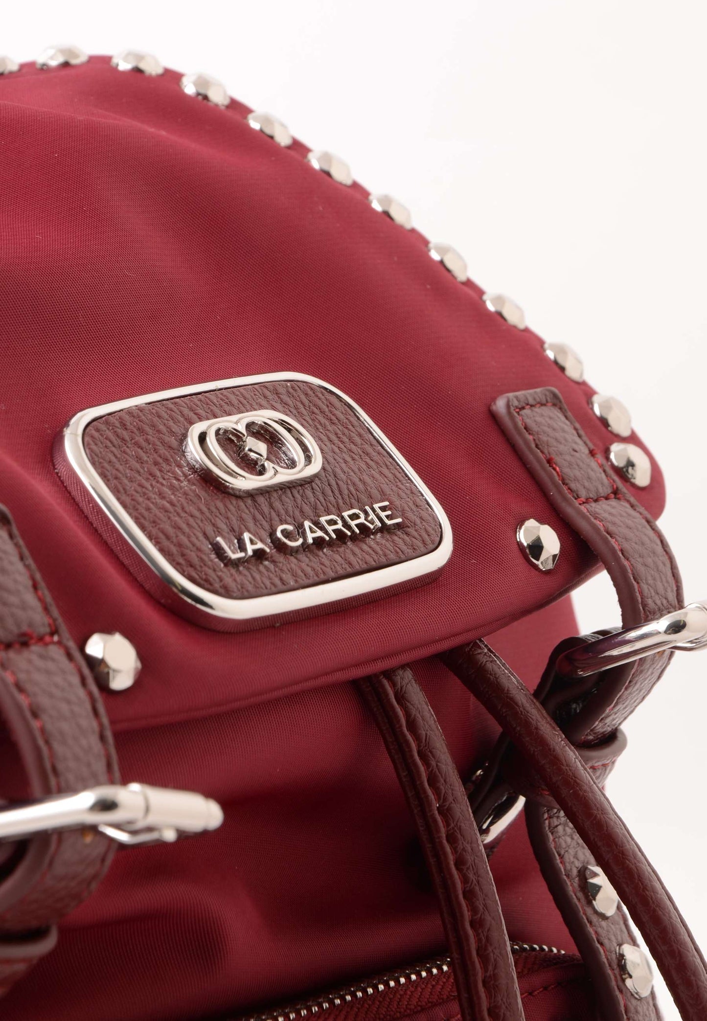 LA CARRIE - Zaino Dark Nylon Cherry