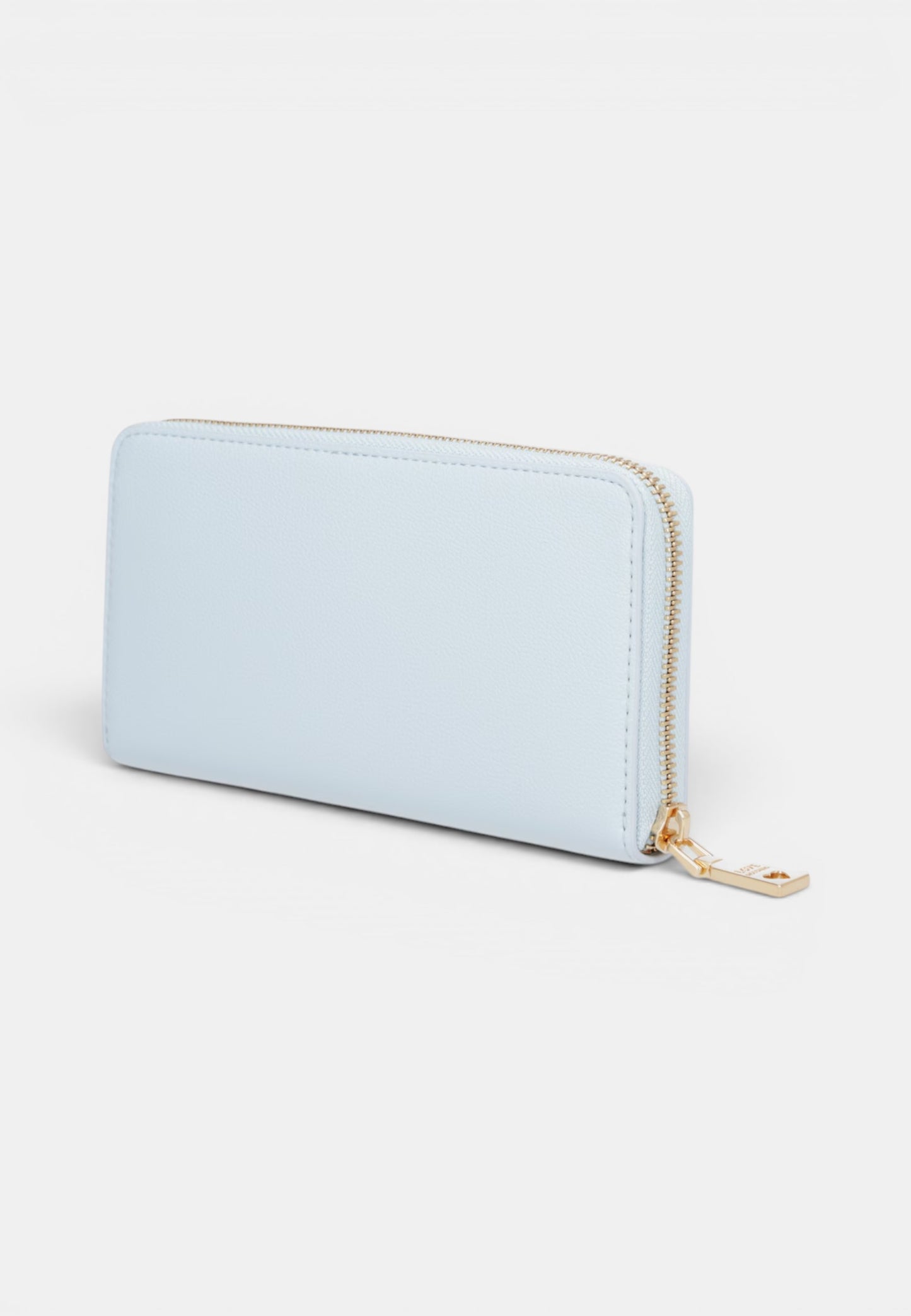 LOVE MOSCHINO - Portafoglio Zip Around Cuore Celeste