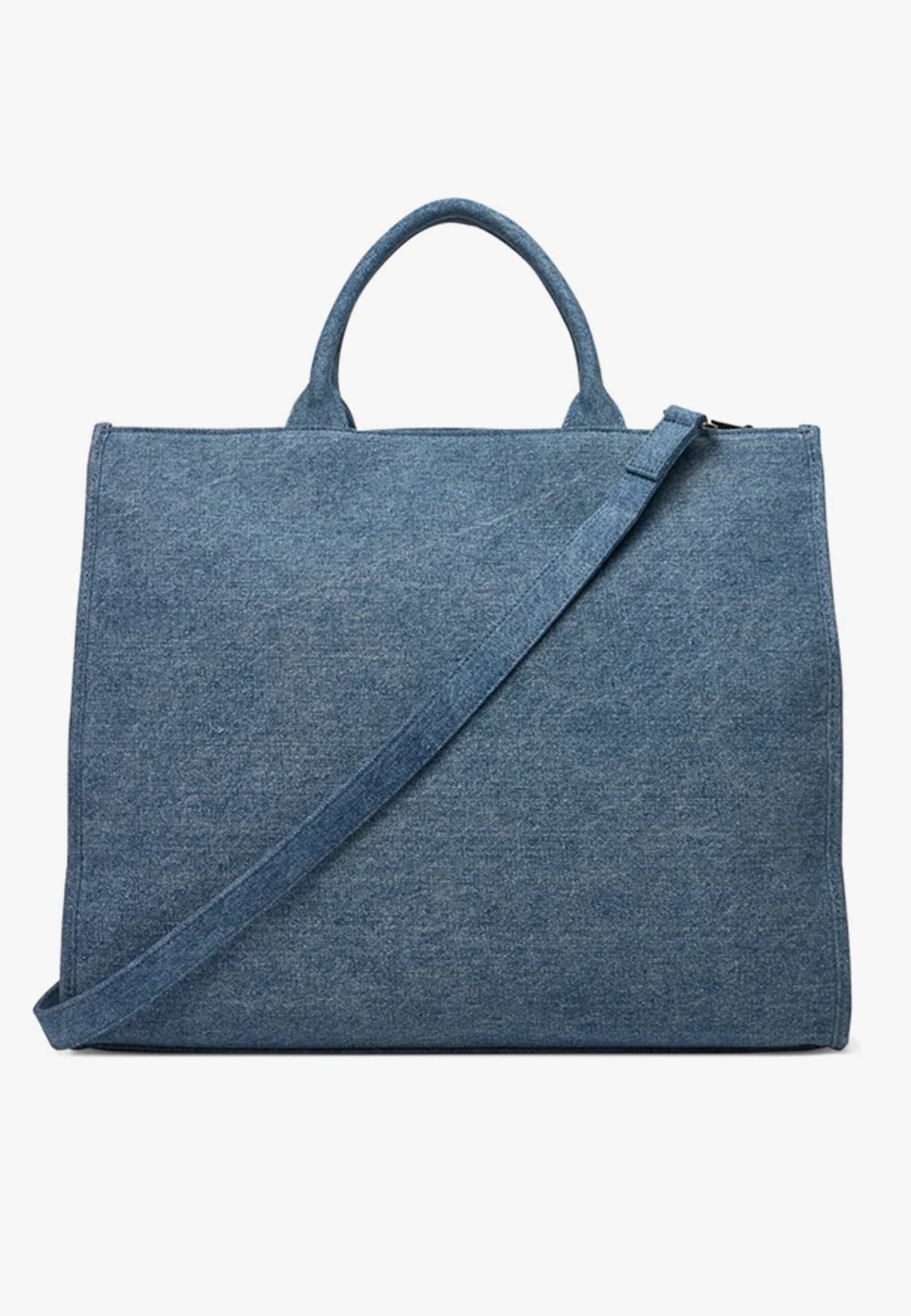 LOVE MOSCHINO - Shopping Bag Jeans Blu Scuro