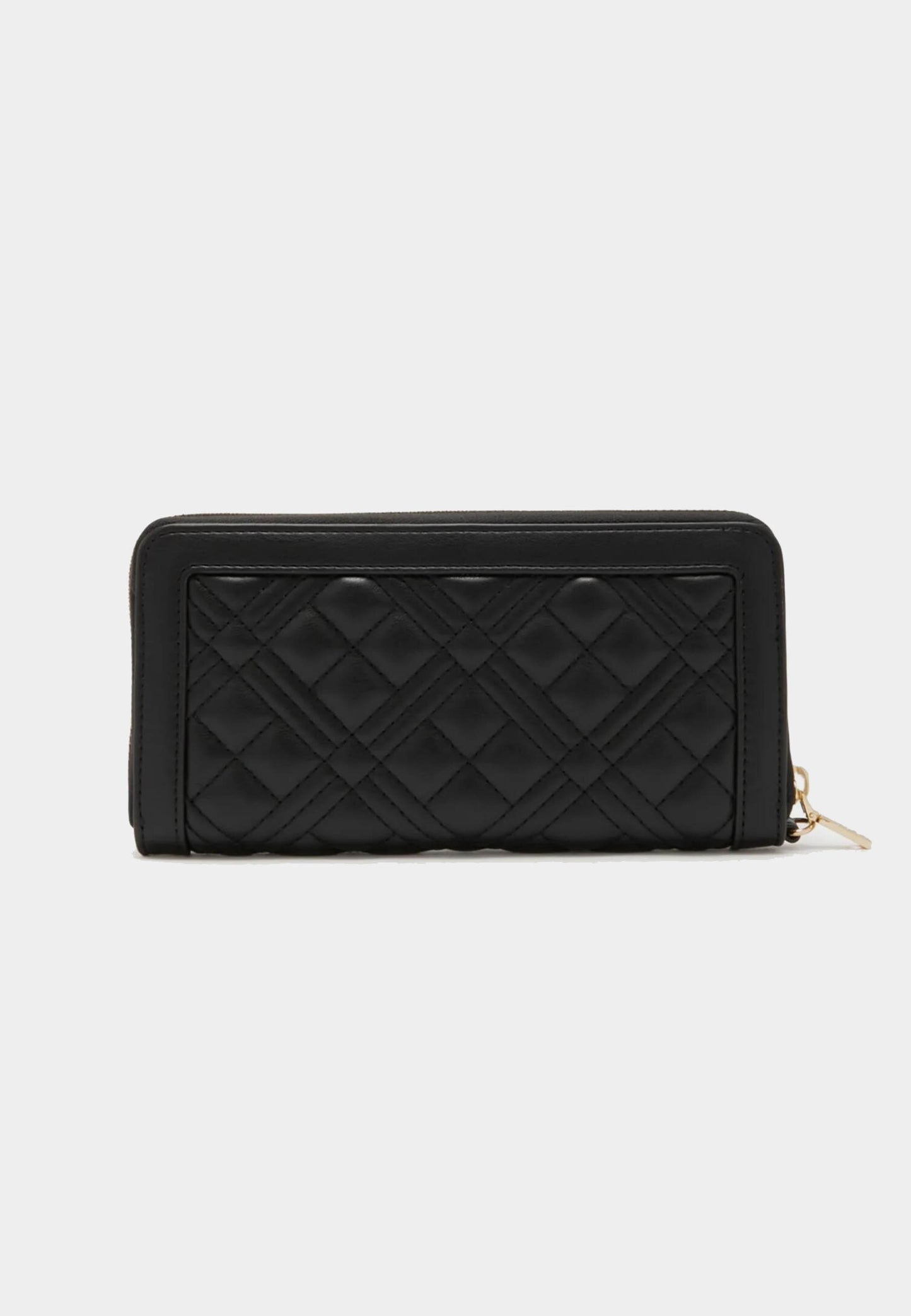 LOVE MOSCHINO - Portafoglio Grande Quilted Nero