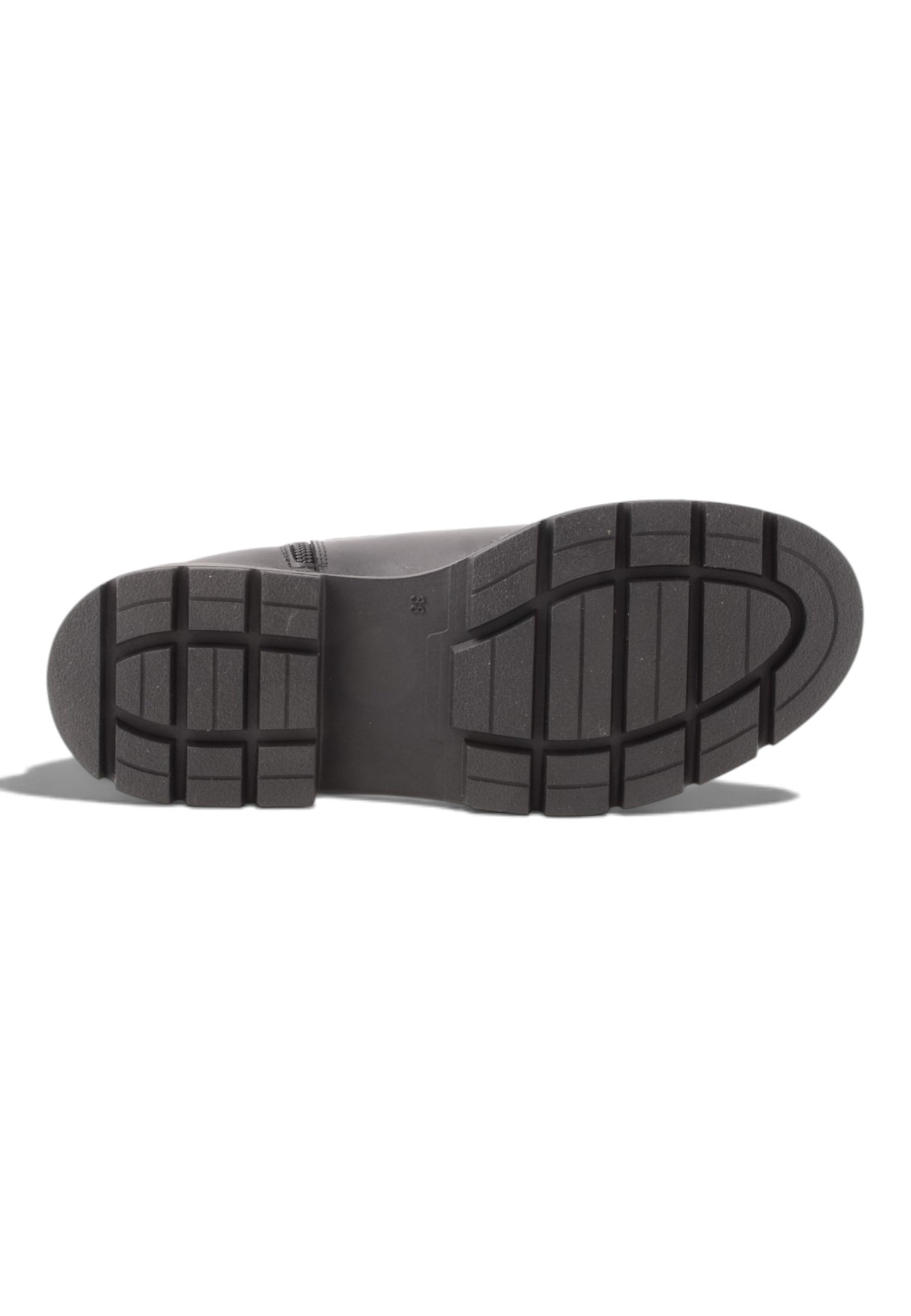 DIVINE FOLLIE - Stivaletto Chelsea In Vera Pelle Nero