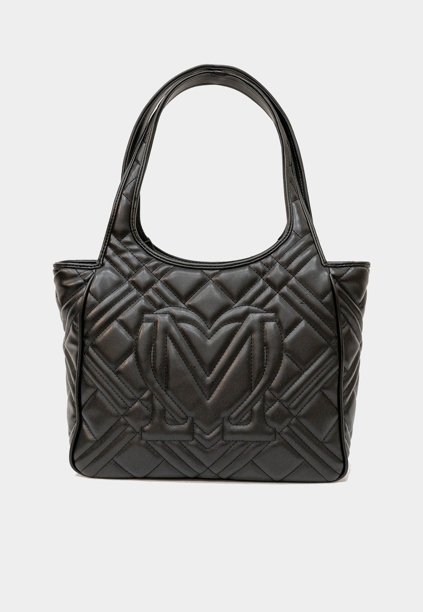 LOVE MOSCHINO - Borsa A Spalla Quilted Nero