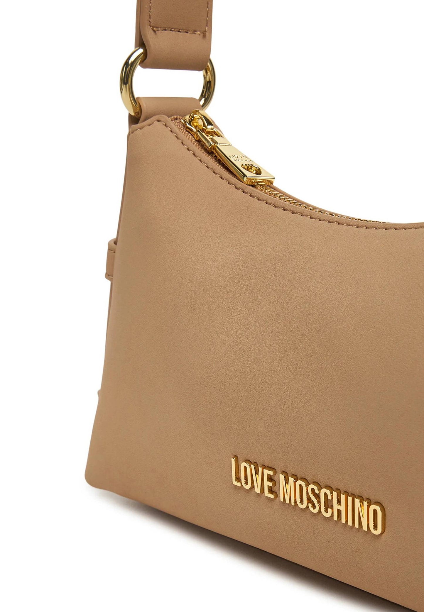 LOVE MOSCHINO - Borsetta A Spalla Soft Touch Beige