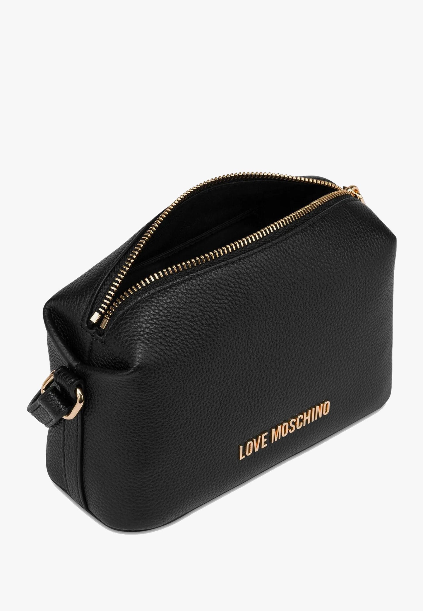 LOVE MOSCHINO - Borsetta Tracolla VERA PELLE Nero