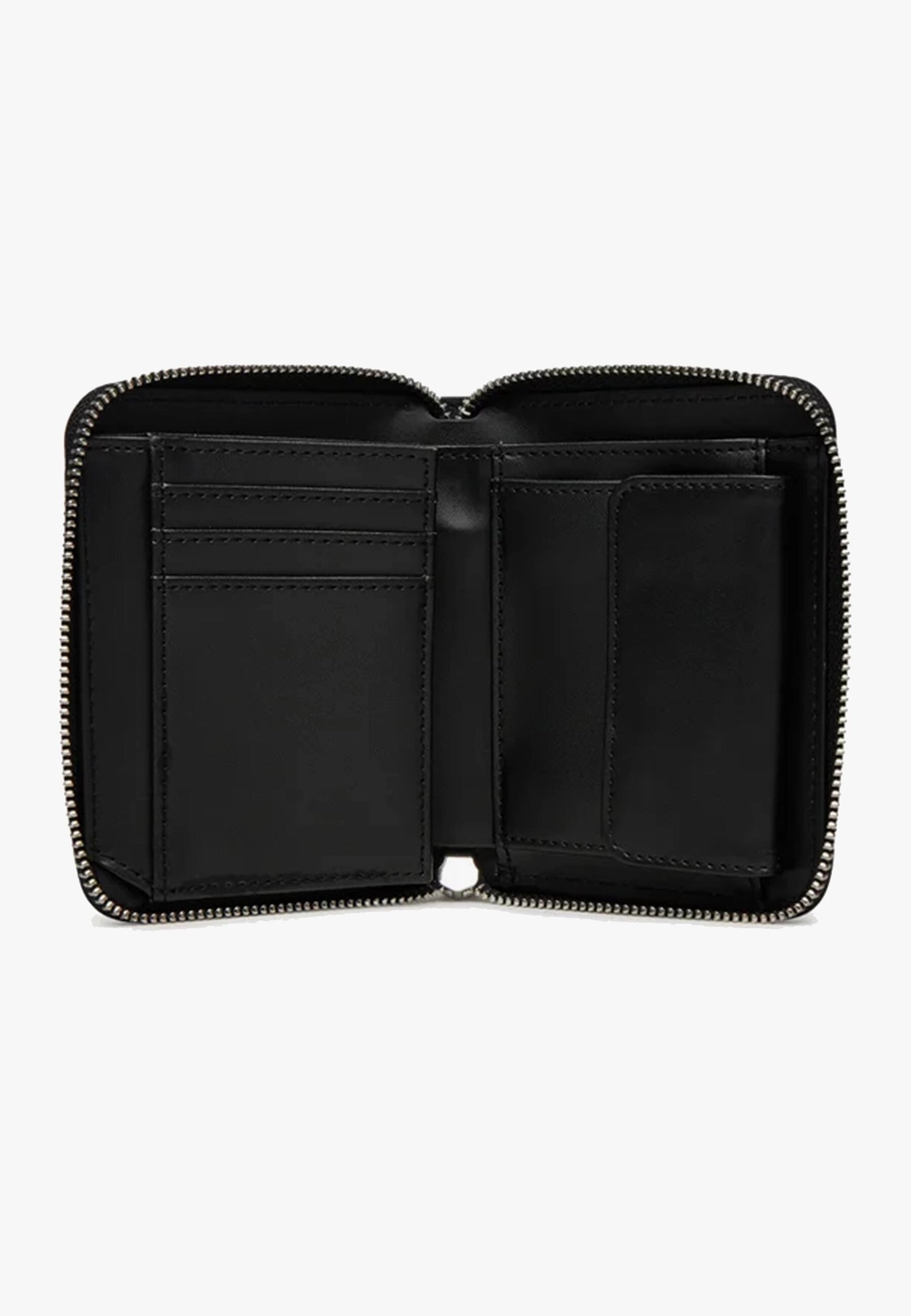 LOVE MOSCHINO - Portafoglio Zip Around Nuance Piccolo Nero