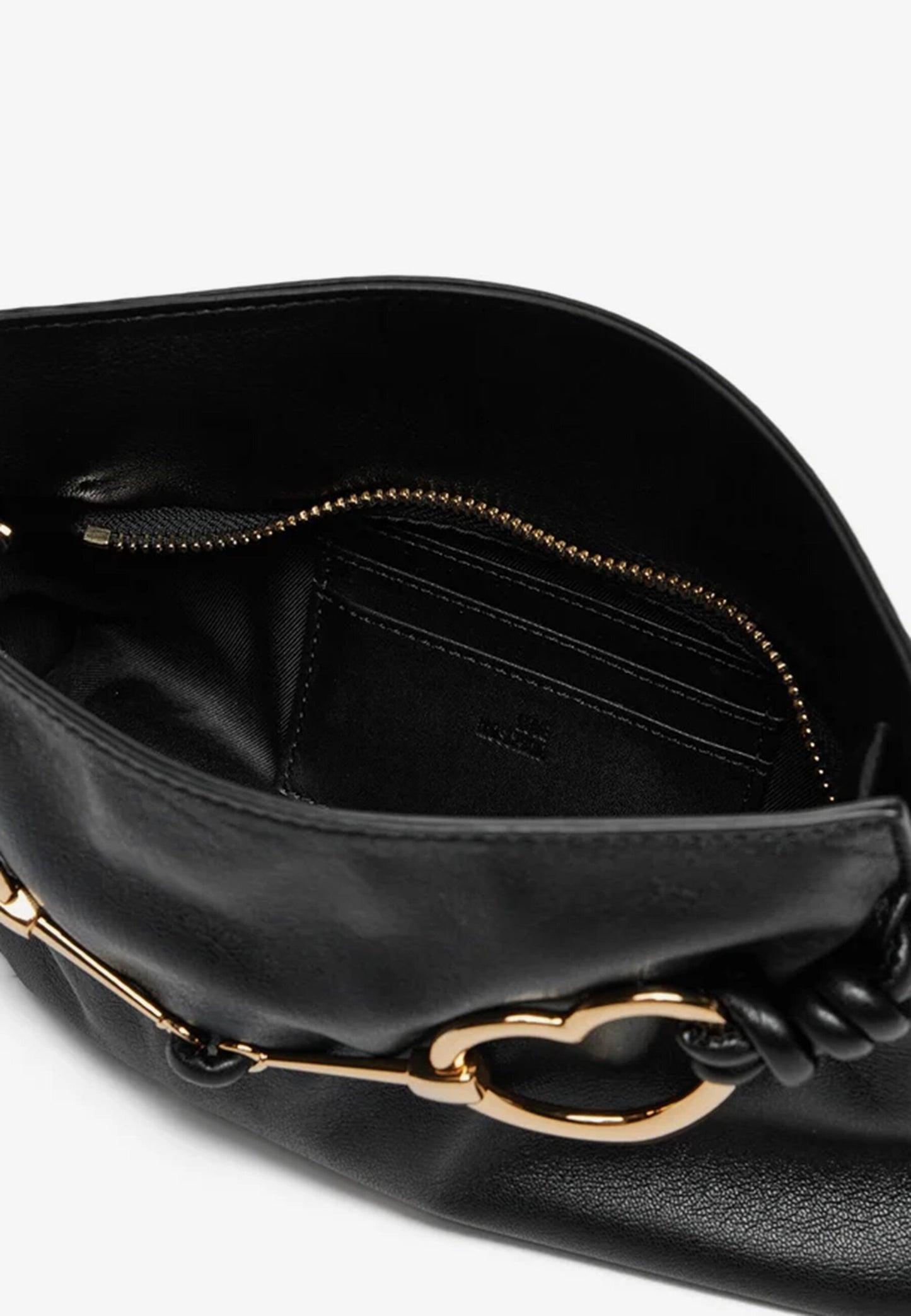 LOVE MOSCHINO - Borsetta Double Love Nero