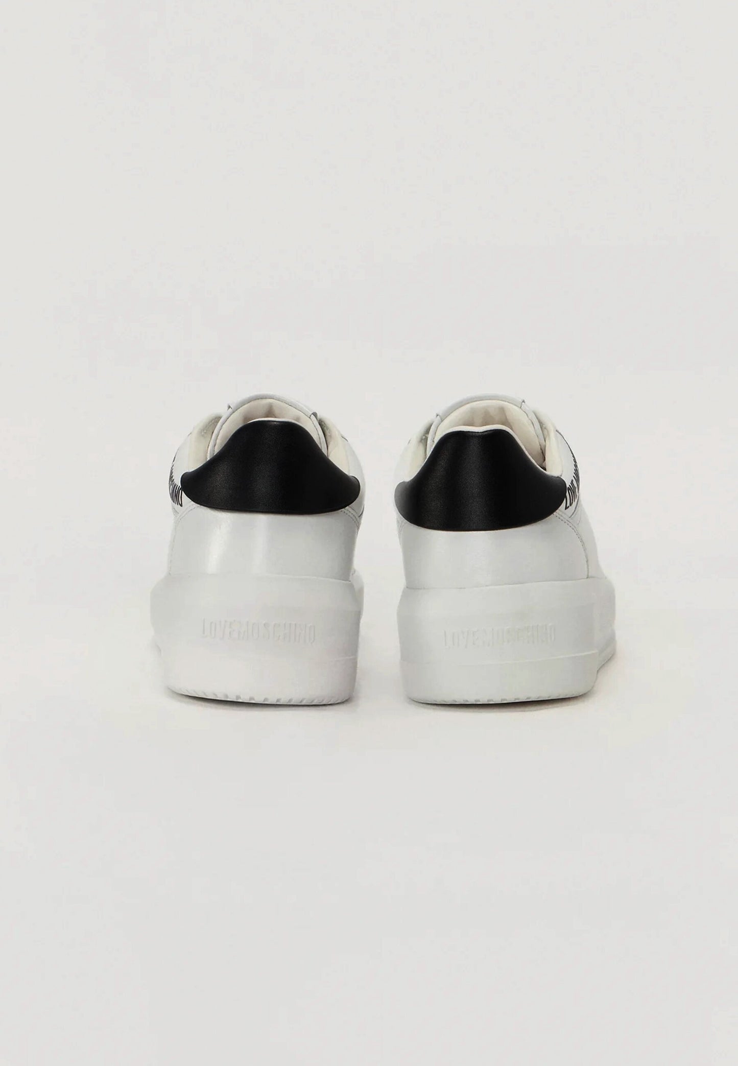 LOVE MOSCHINO - Sneakers Vera Pelle Bianca
