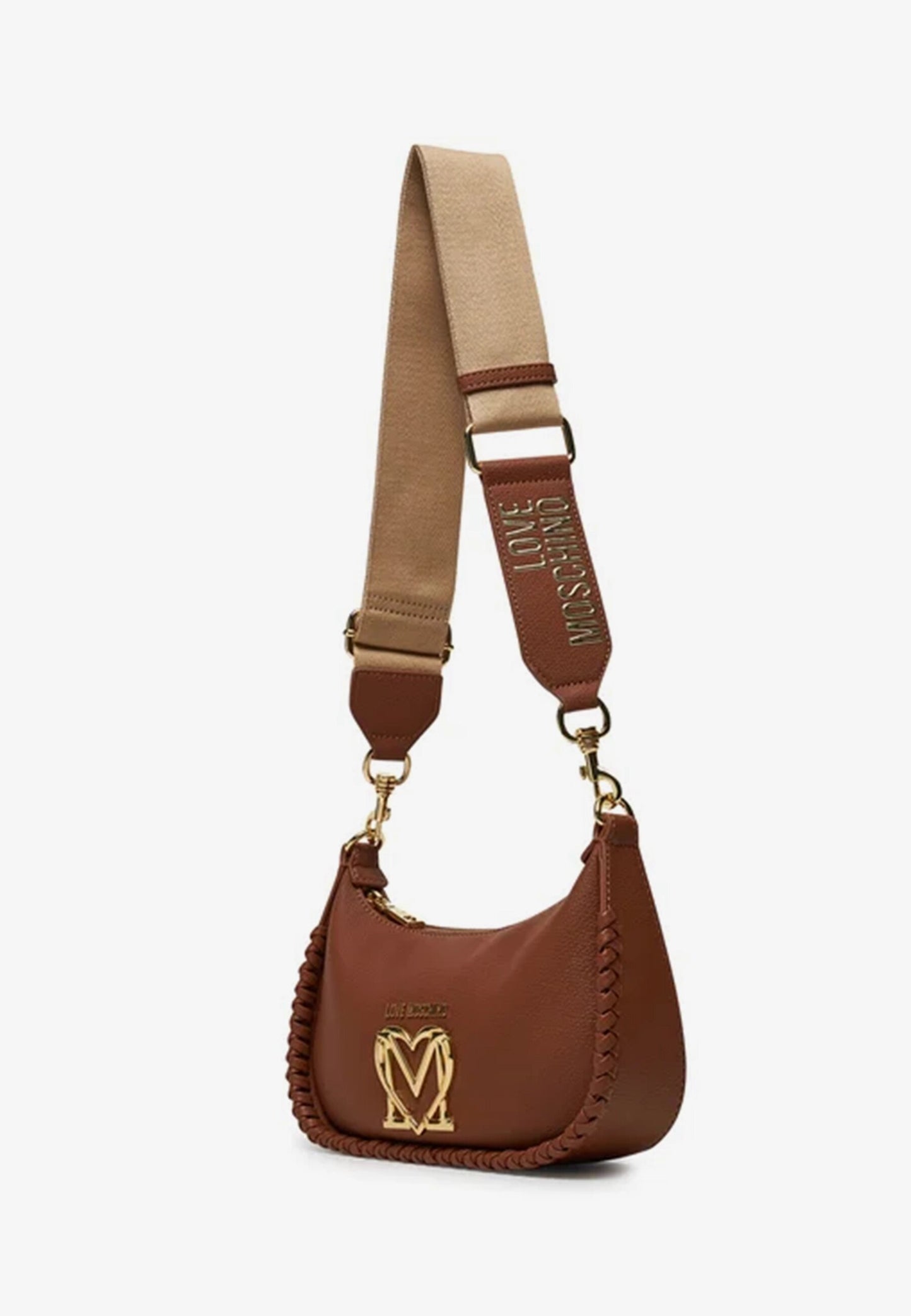 LOVE MOSCHINO - Borsa A Tracolla Cammello