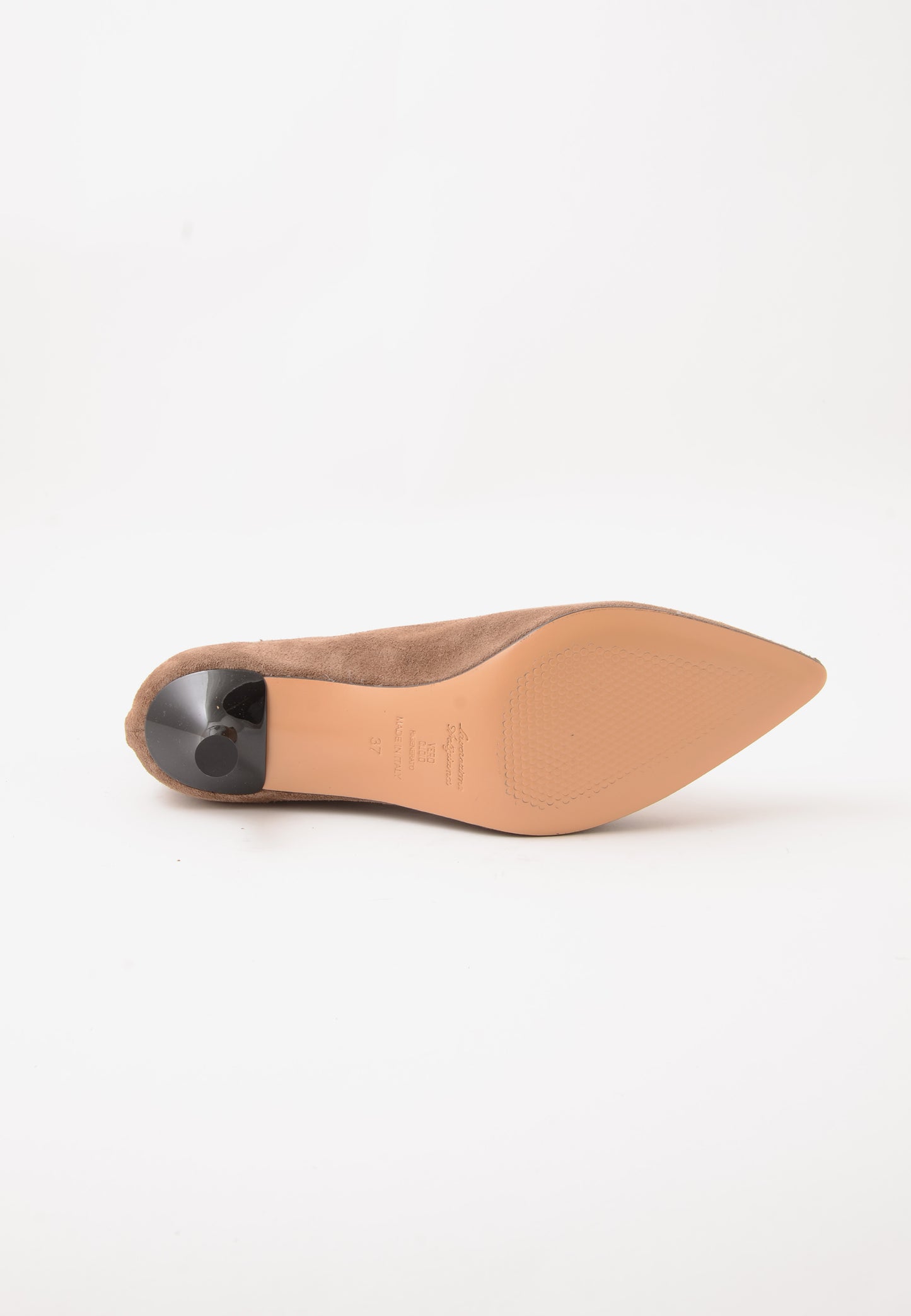 DIVINE FOLLIE - Stivaletto Zip Camoscio Taupe