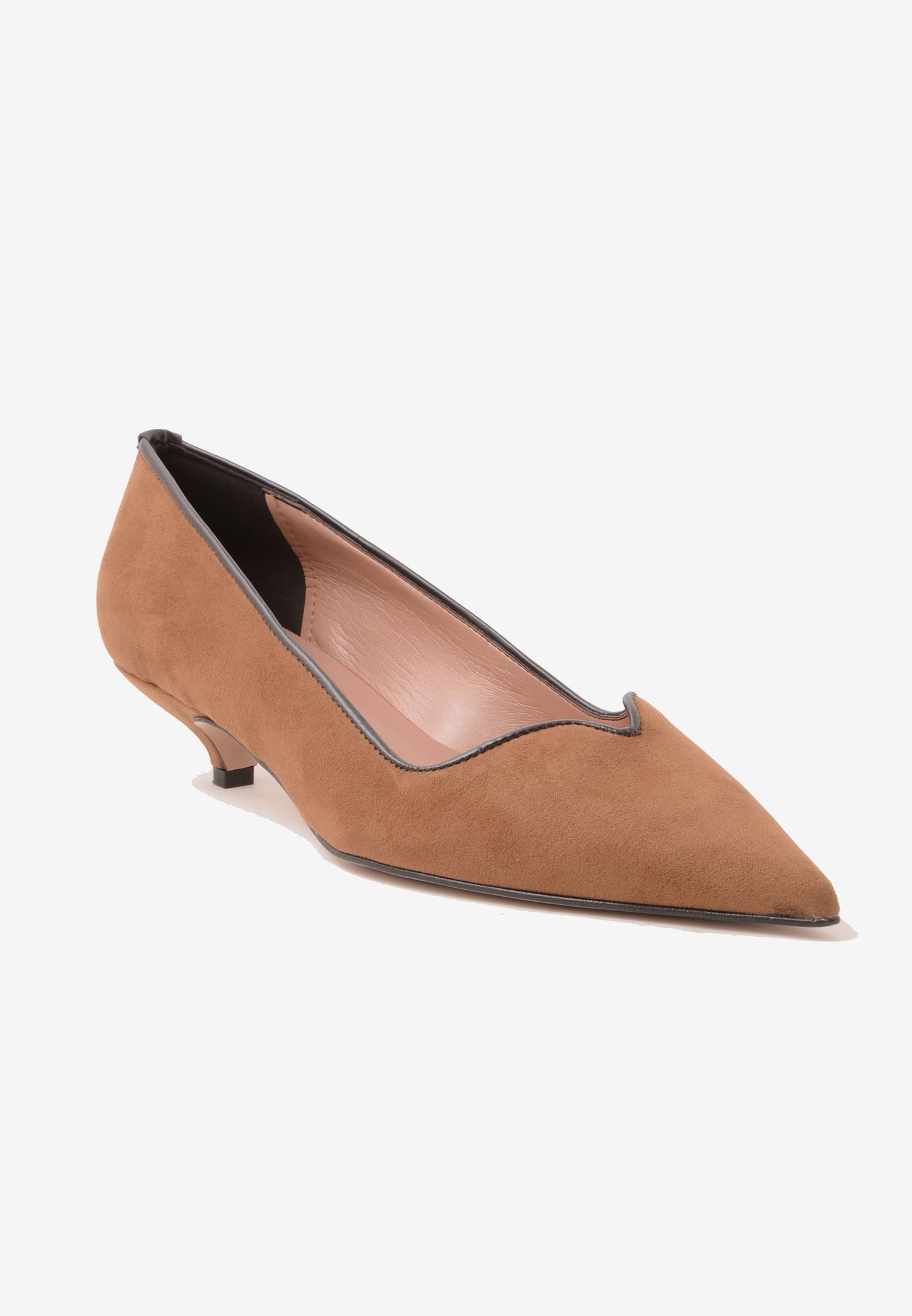 DIVINE FOLLIE - Pumps Camoscio 30mm Cuoio